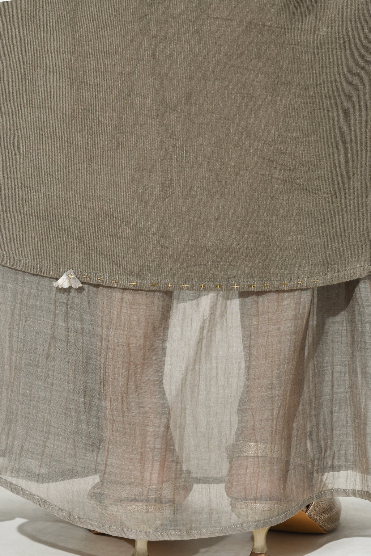 SOFT GREY DRESS LAYERS
