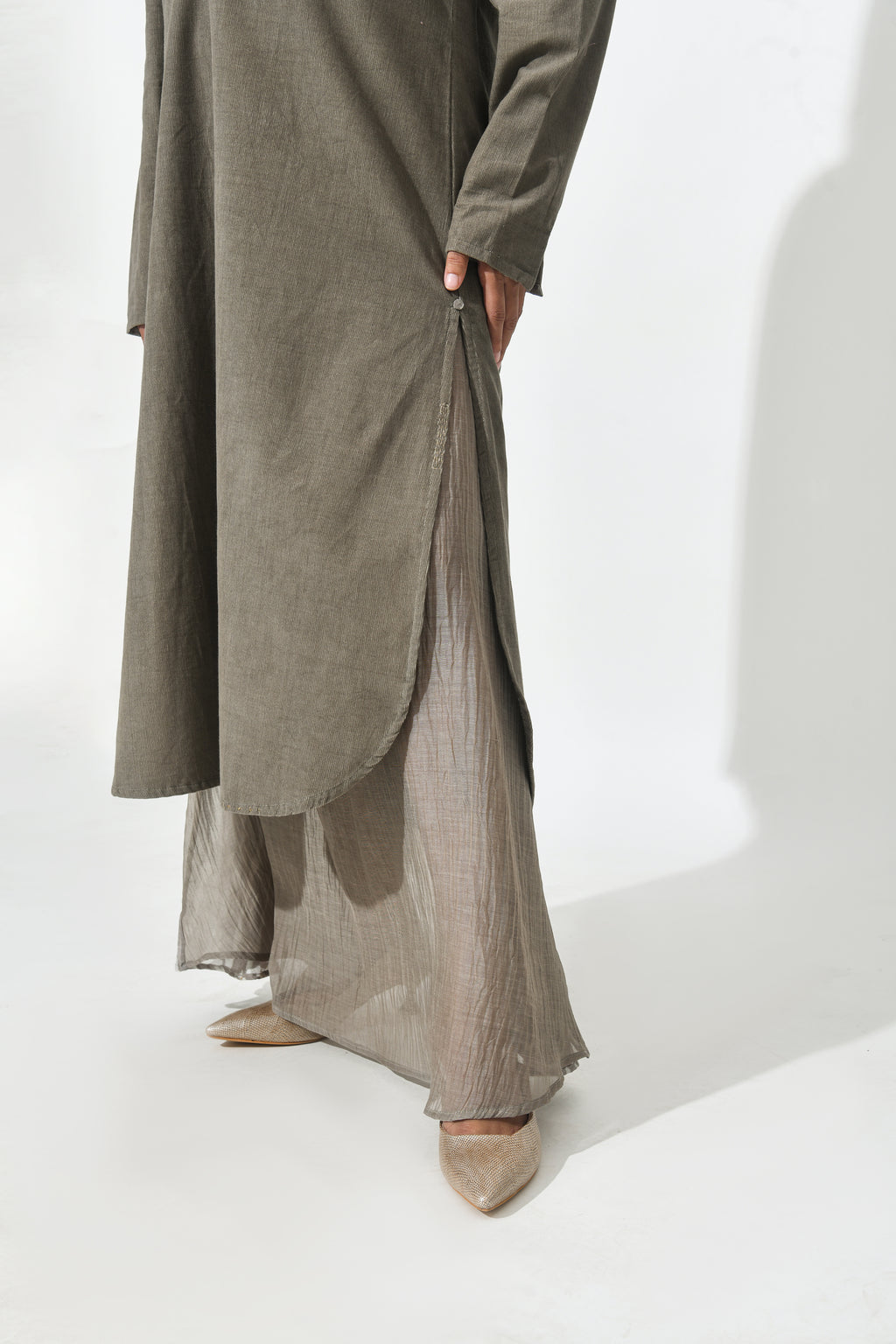 SOFT GREY DRESS LAYERS