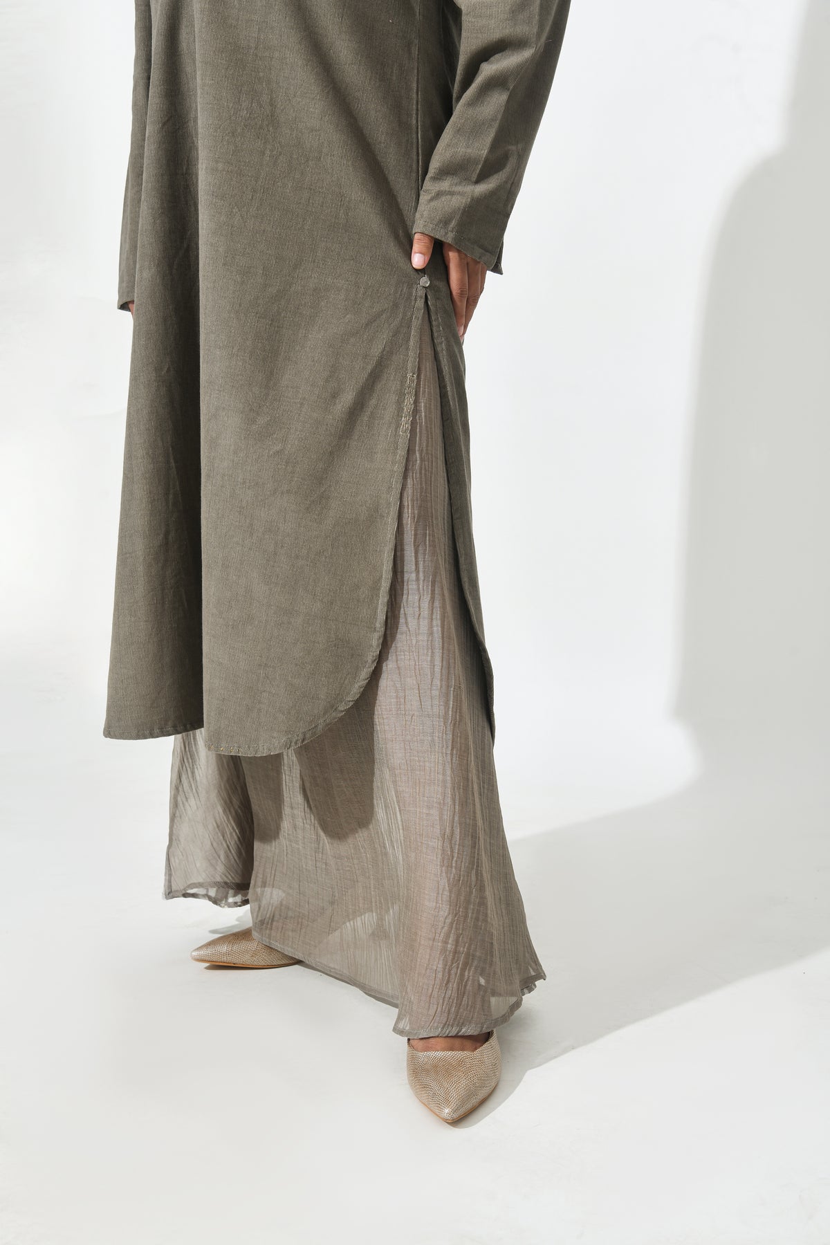 SOFT GREY DRESS LAYERS