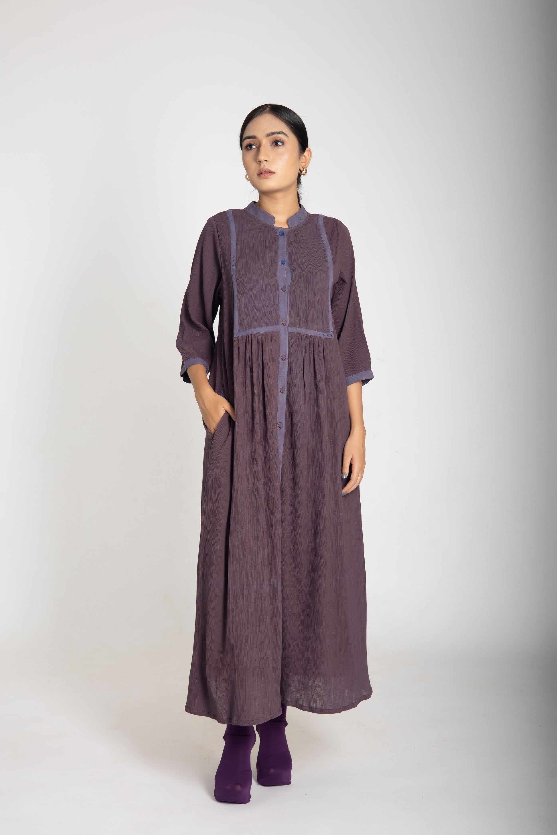 Raisin Shirt Dress
