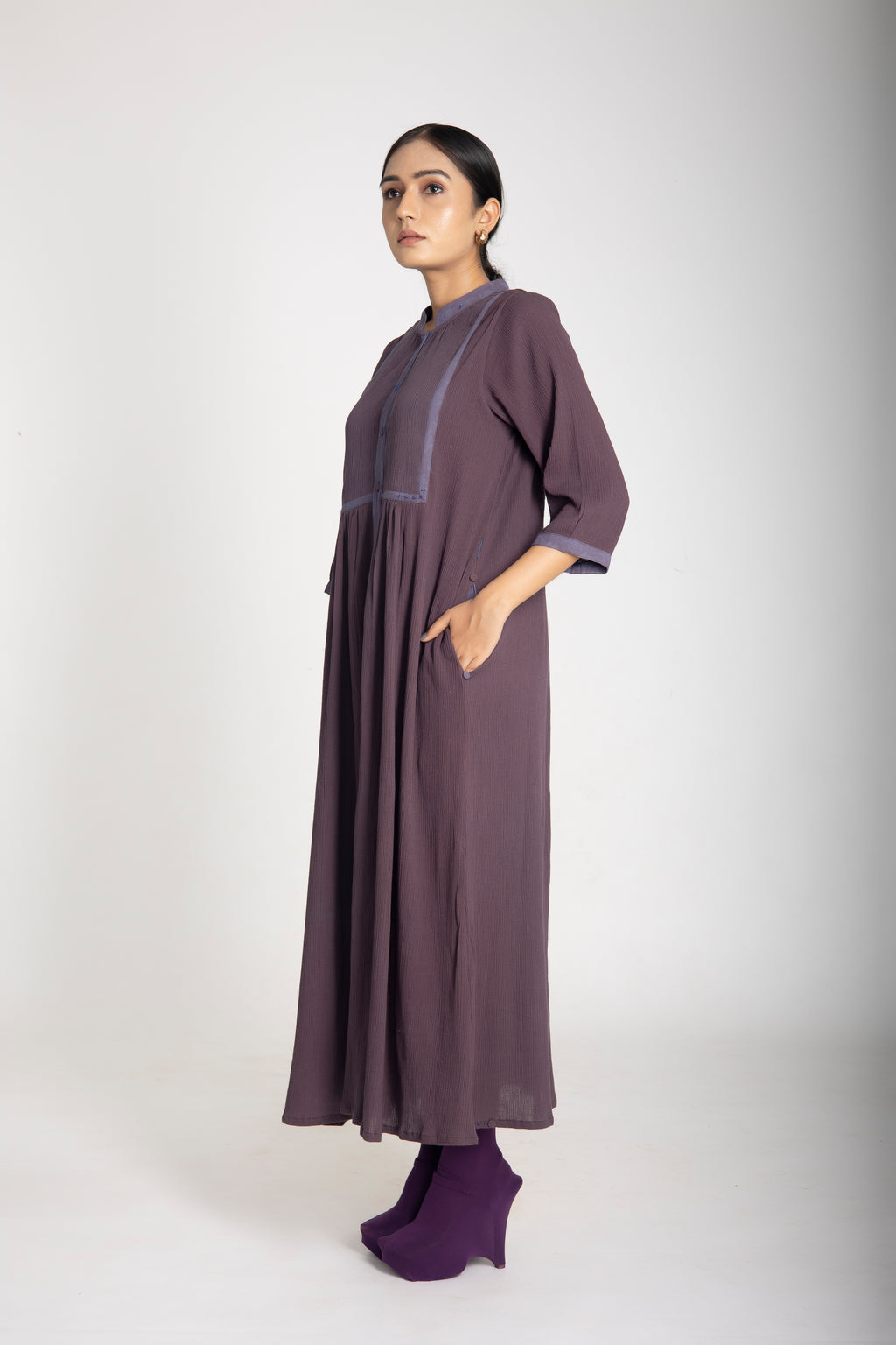 Raisin Shirt Dress