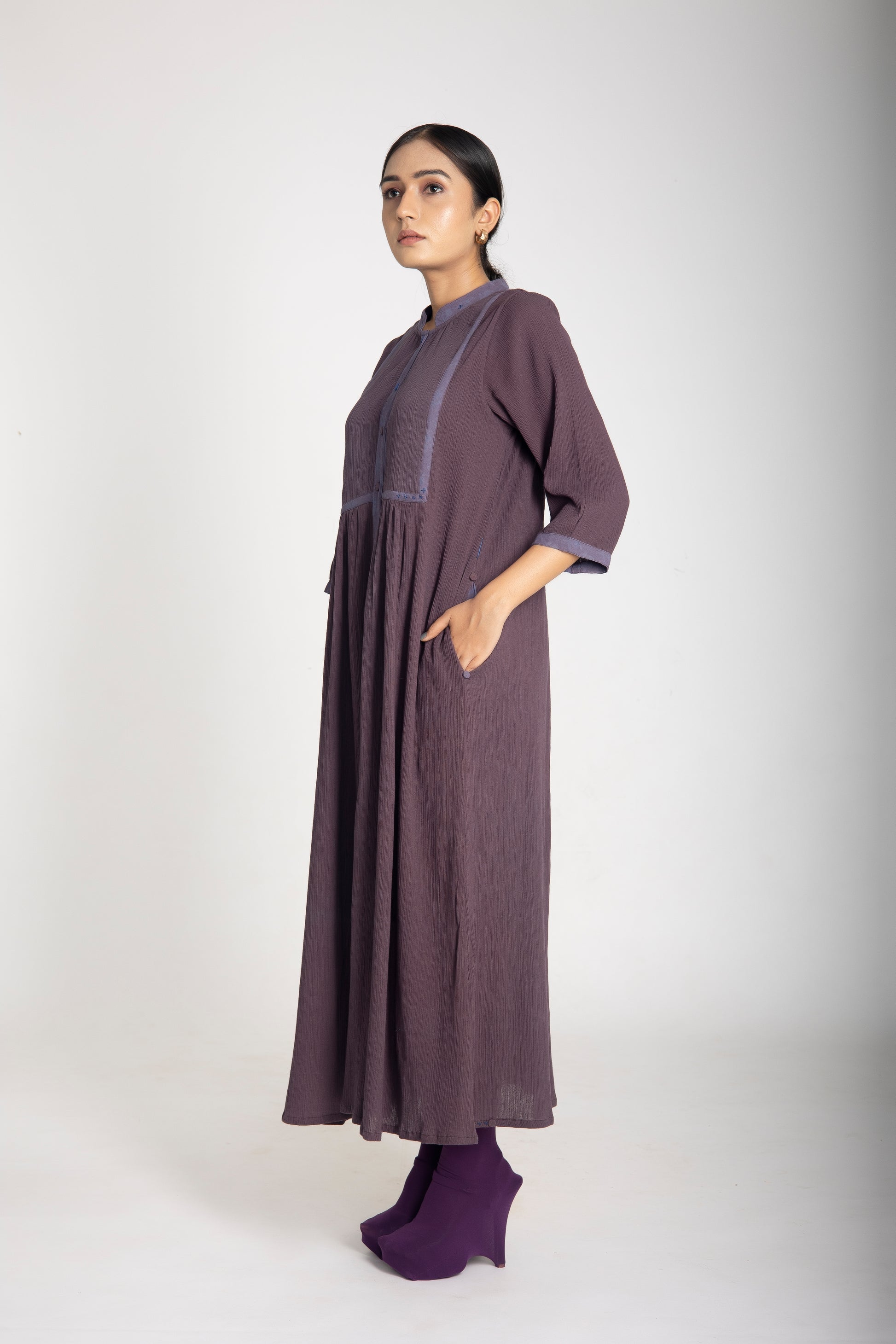 Raisin Shirt Dress