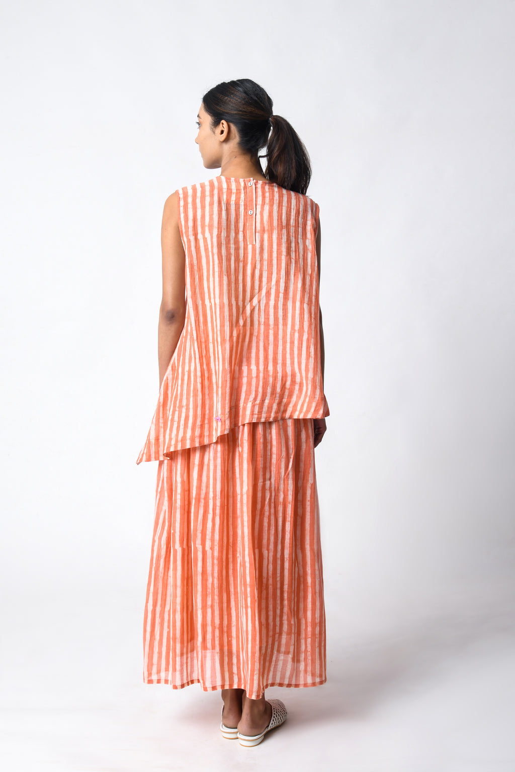 PINTUCK CORAL CORD SET