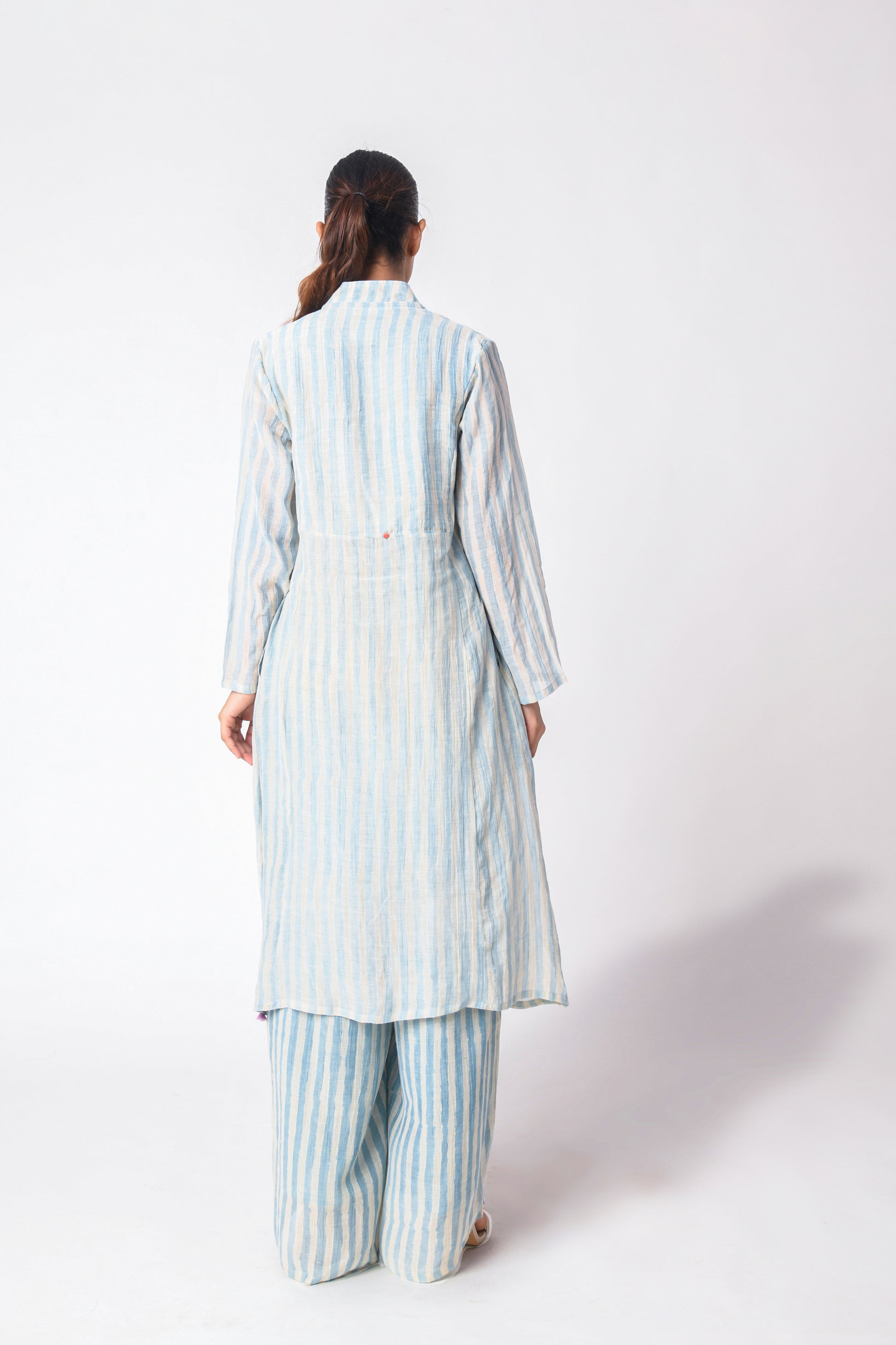 SKY TIE-TUNIC SET
