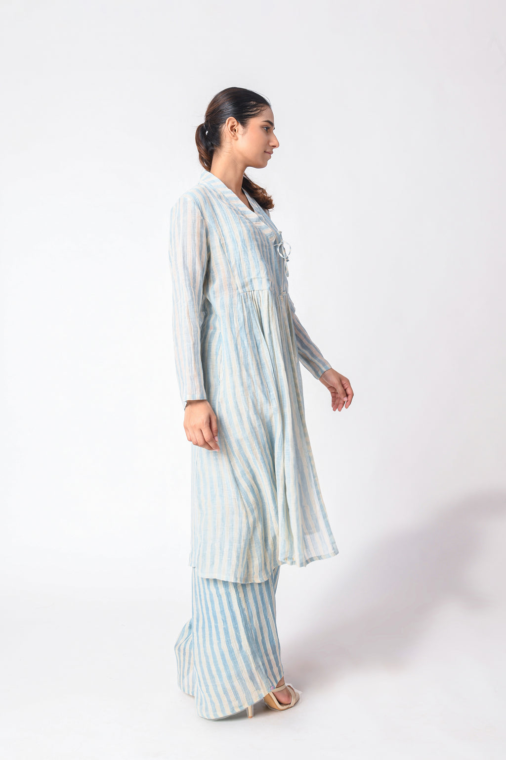 SKY TIE-TUNIC SET