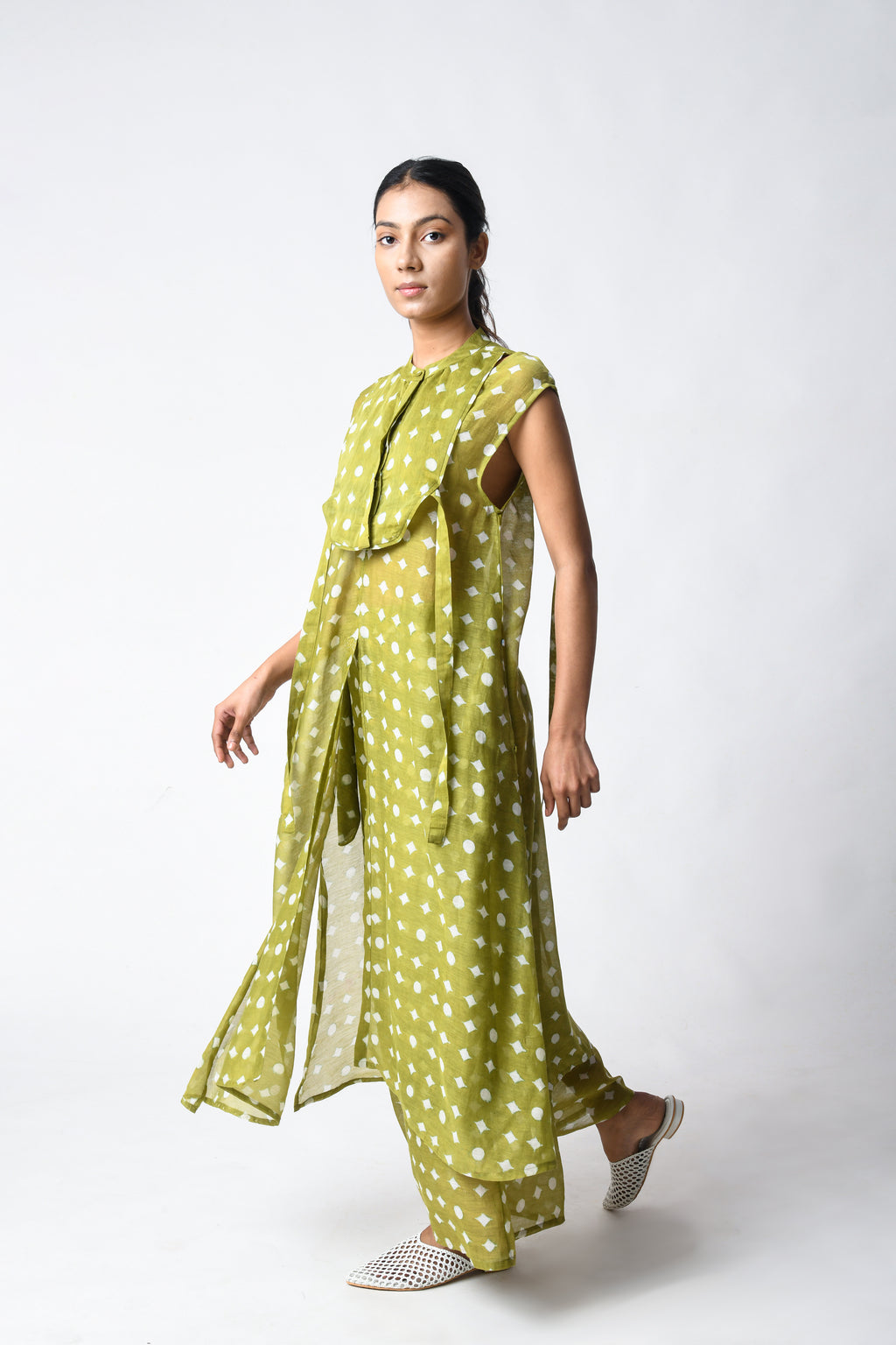 SLIT TUNIC HENNA SET