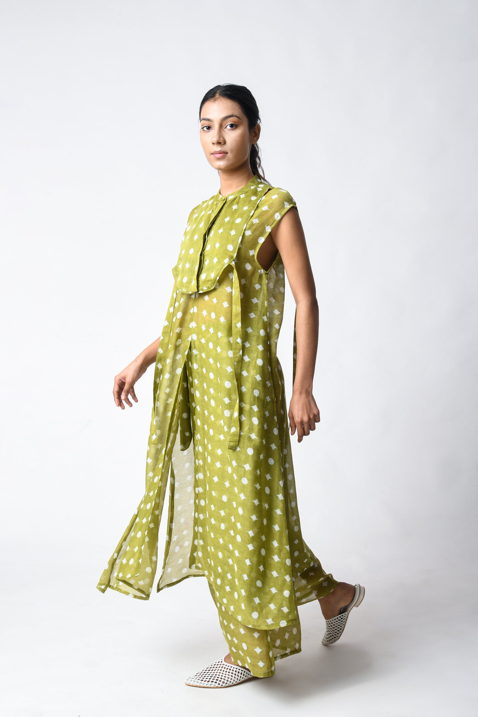 SLIT TUNIC HENNA SET