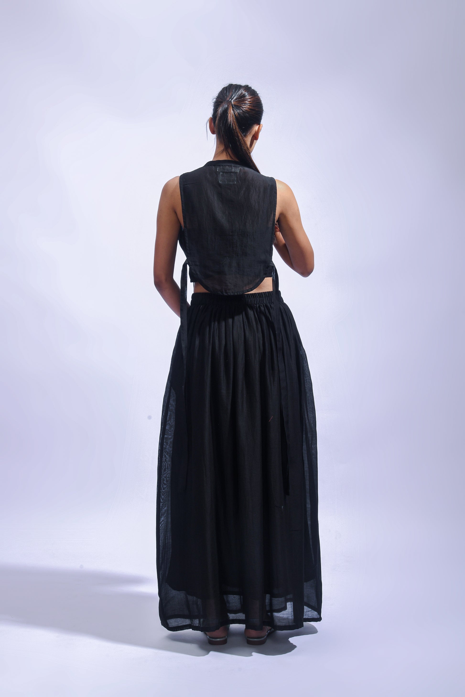 Midnight  Chanderi Set