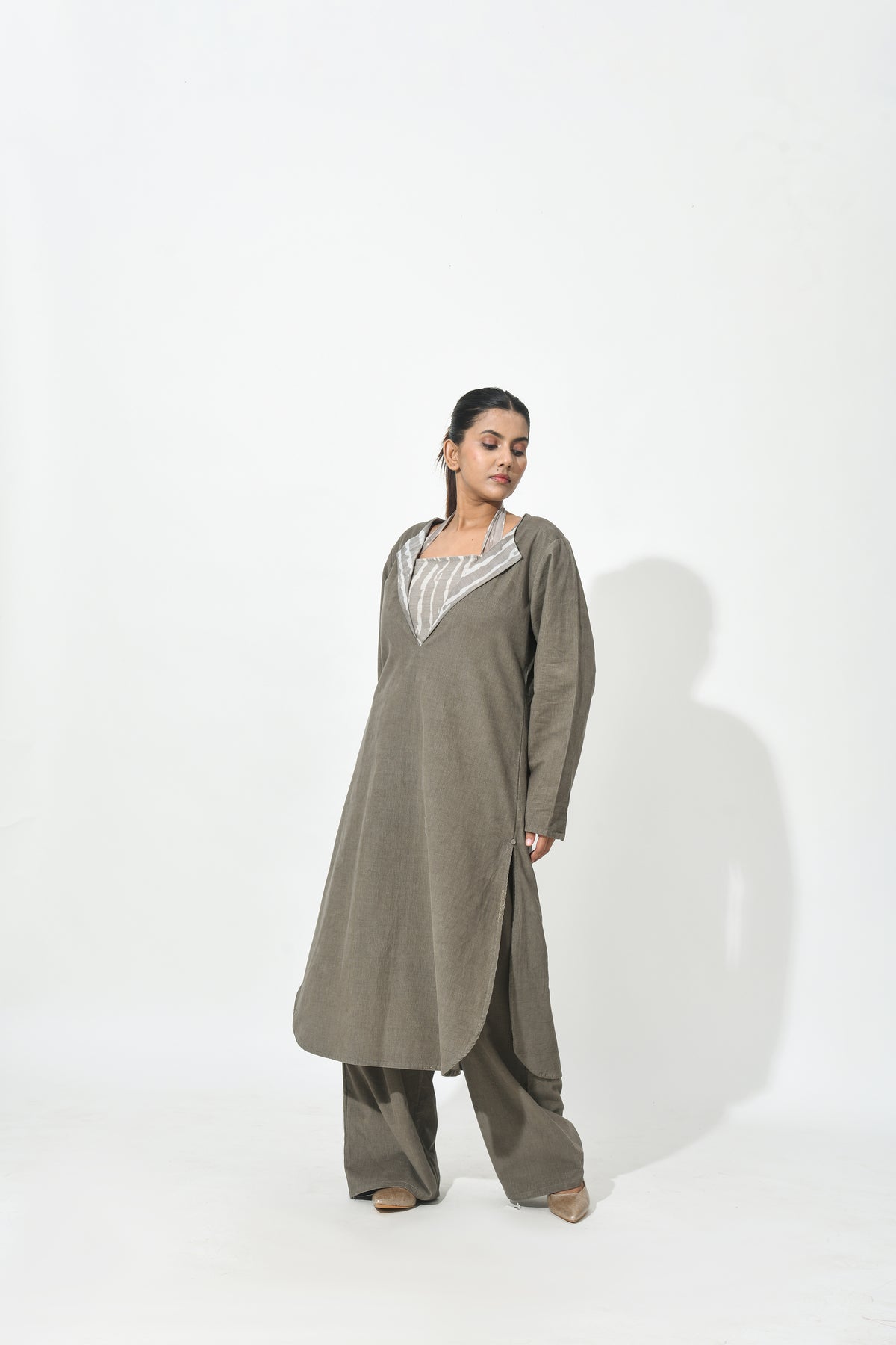GREY COUDROY CO-ORDS