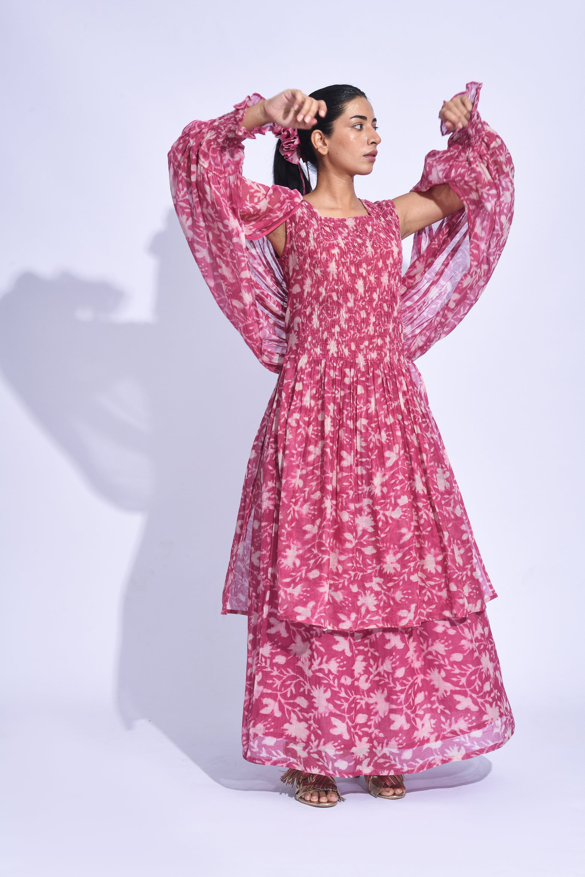 Sangria smocked set