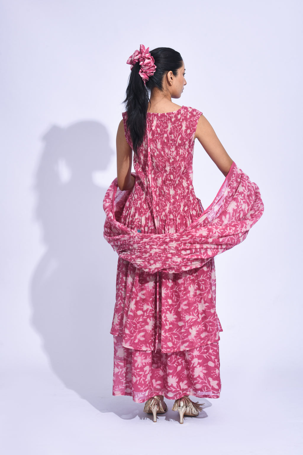 Sangria smocked set