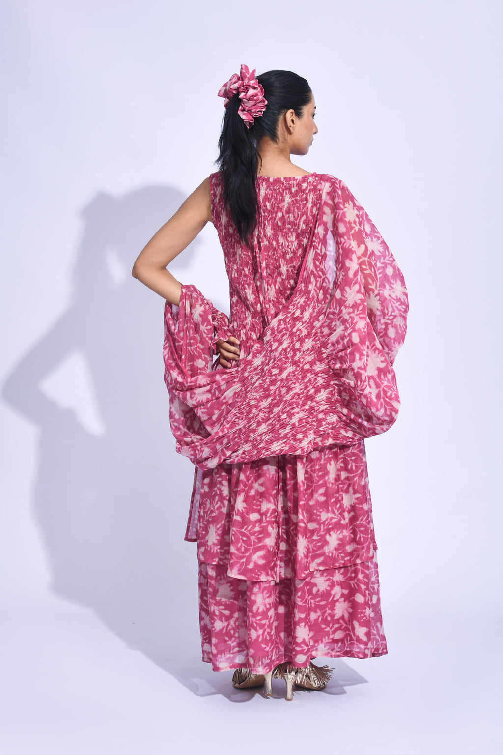 Sangria smocked set