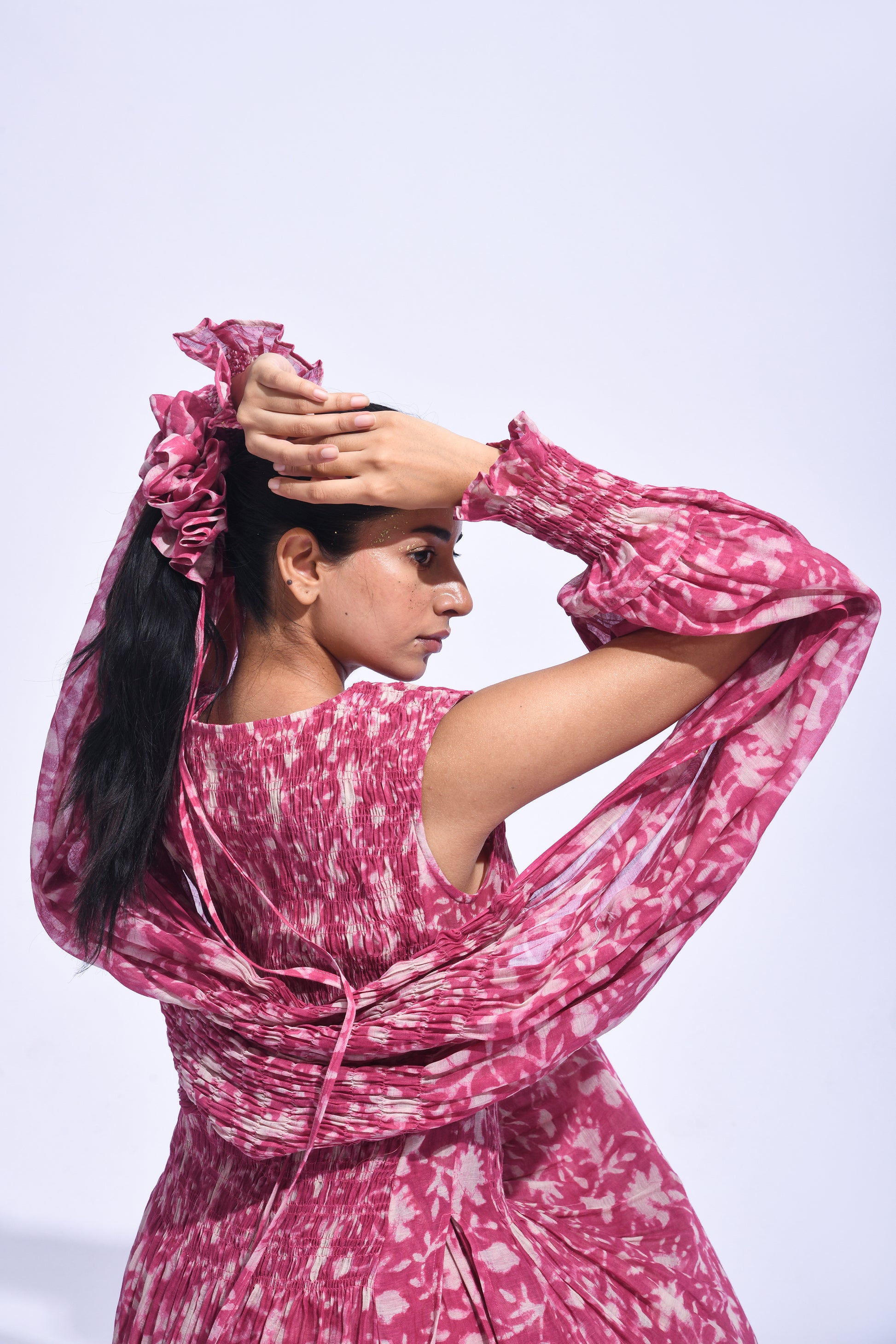 Sangria smocked set