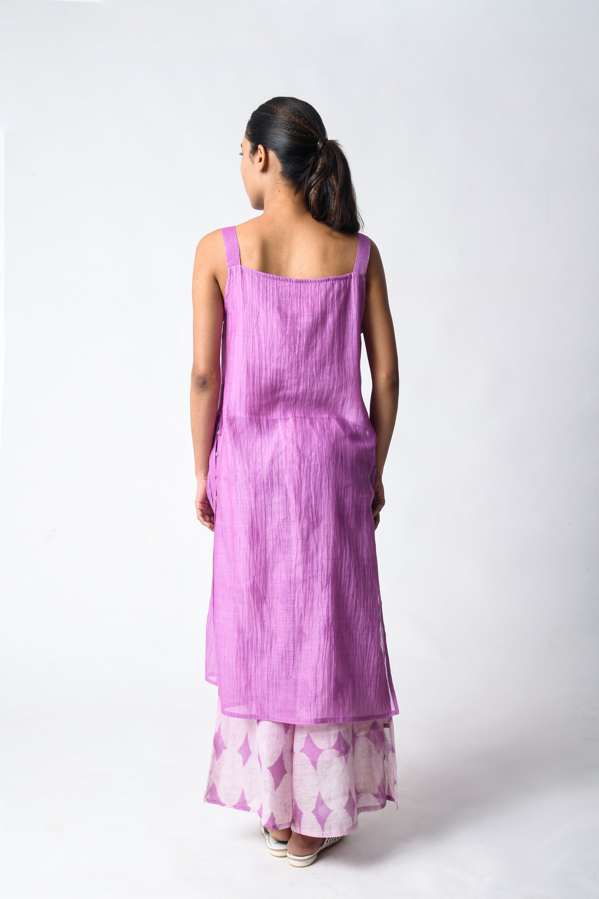 STRAP TUNIC PLUM CO-ORD