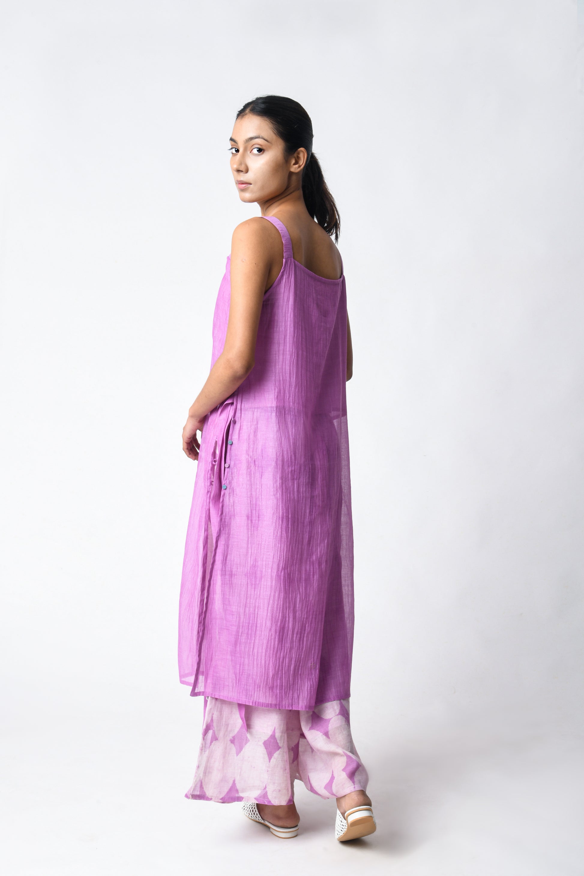 STRAP TUNIC PLUM CO-ORD