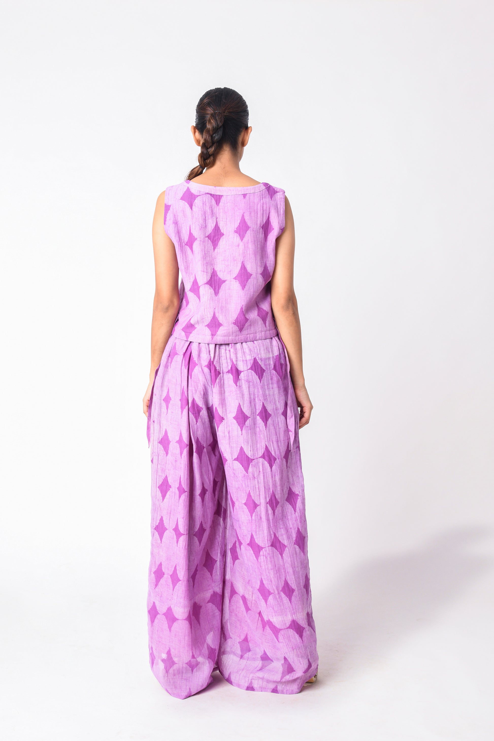 VEST PLUM CORD