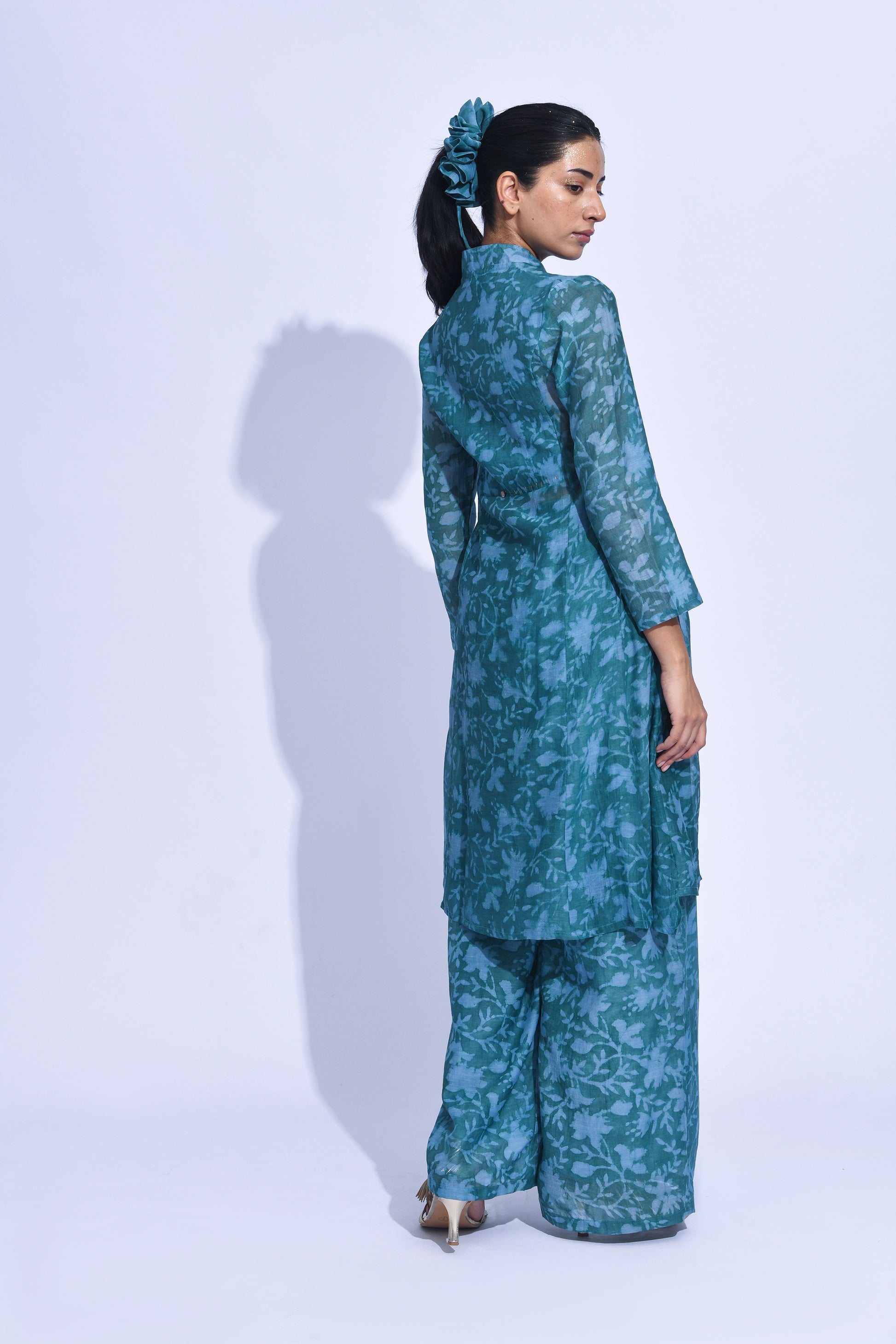 Blue mori wrap cord