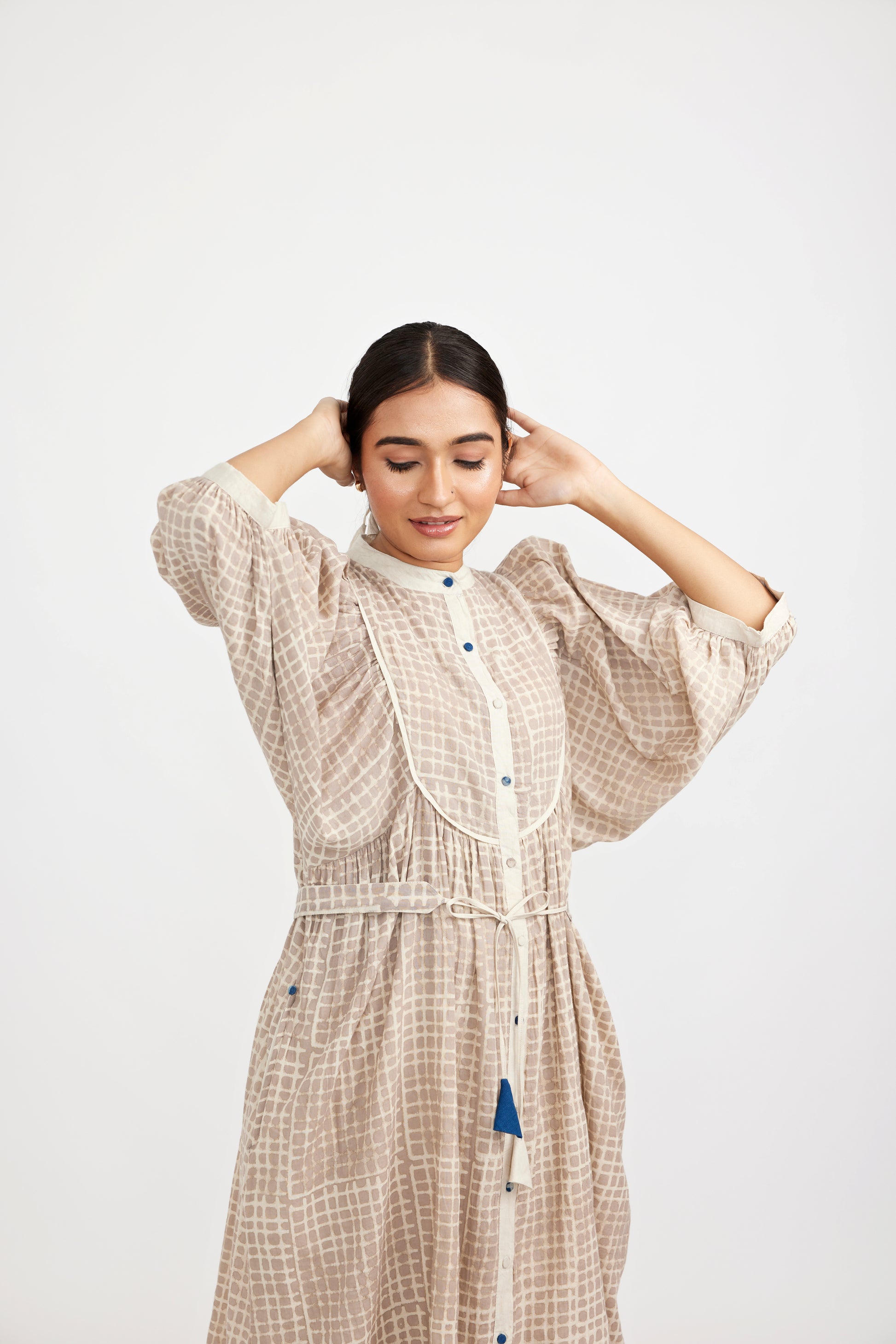 Mandarin Midi Dress