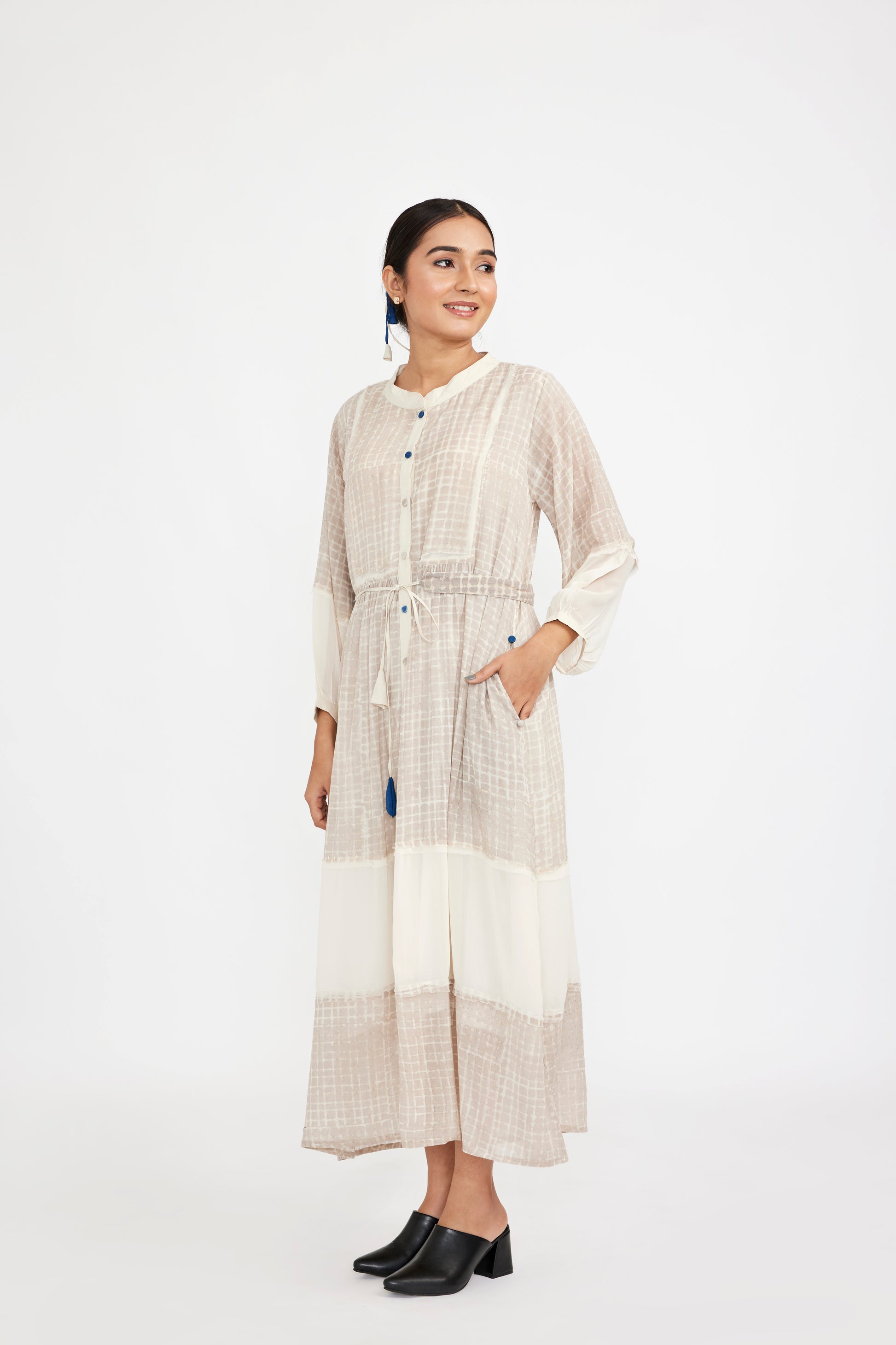 Ivory Midi Dress