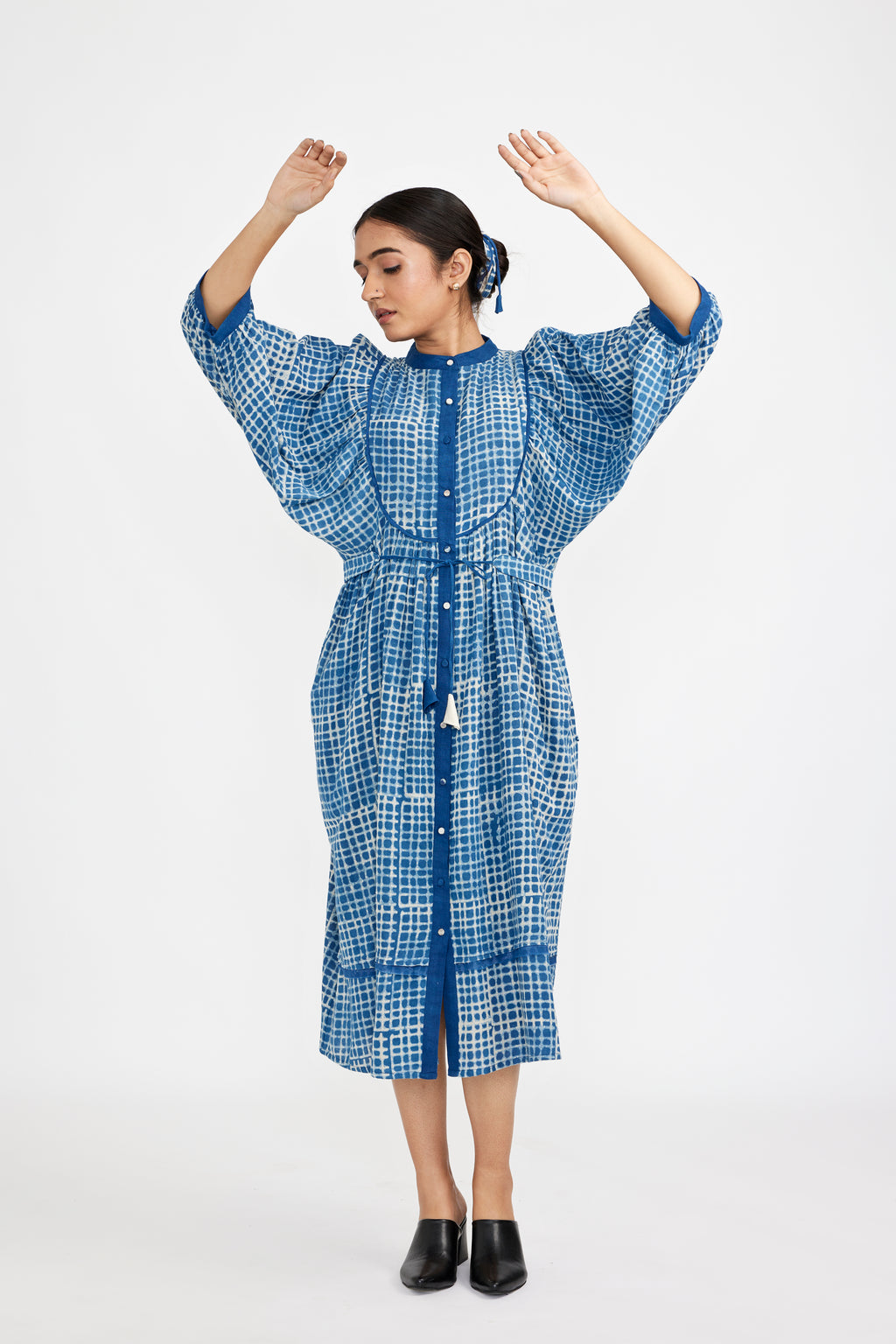 Indigo Knot Dress