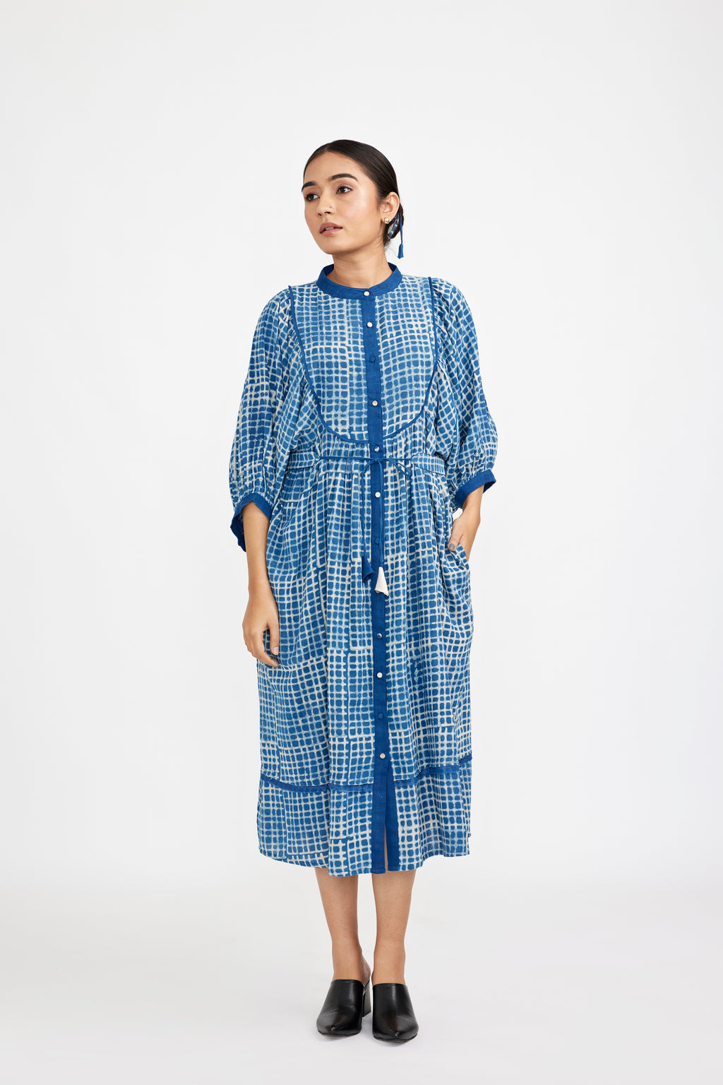 Indigo Knot Dress