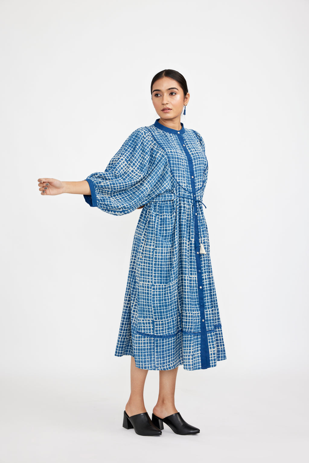 Indigo Knot Dress