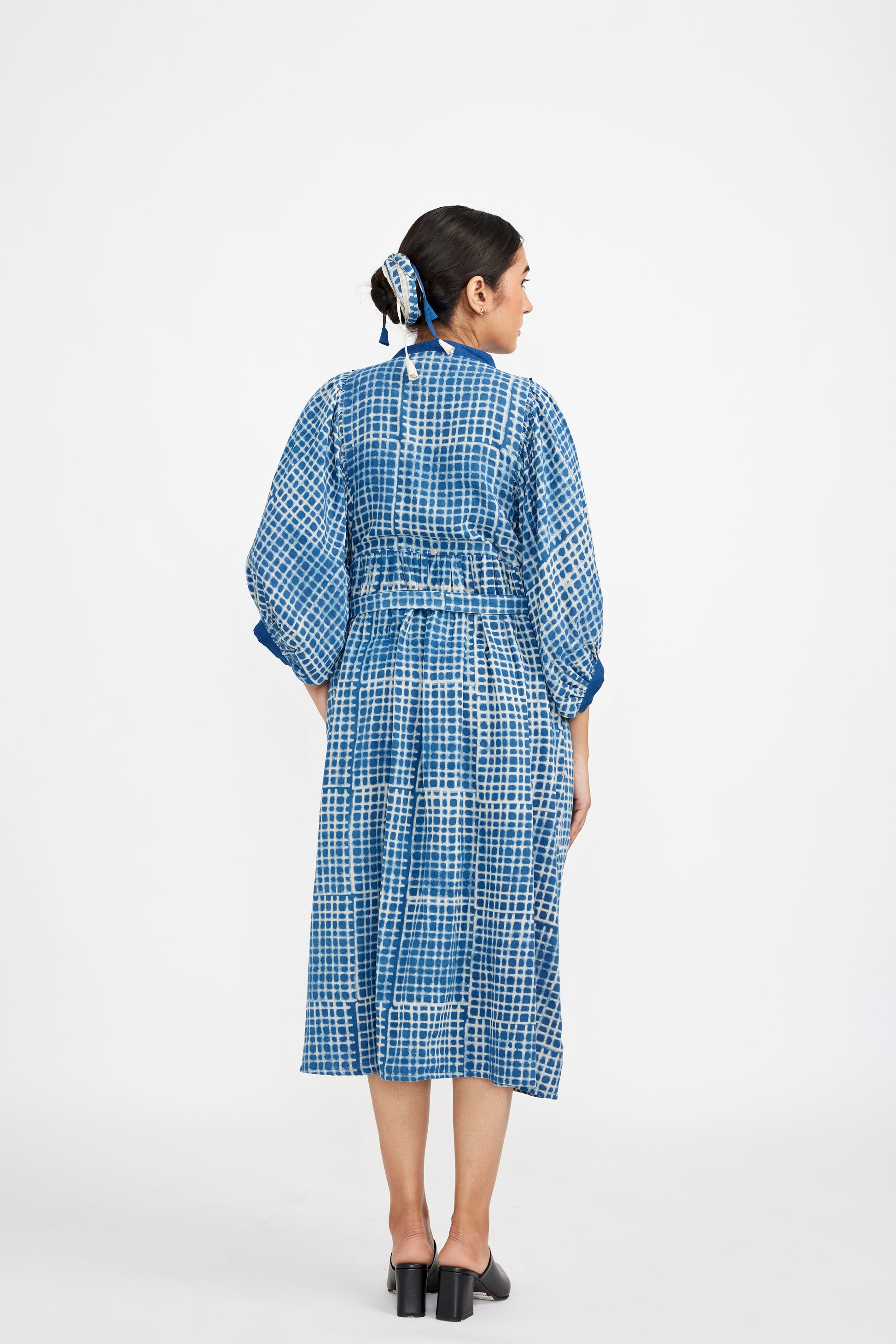 Indigo Knot Dress