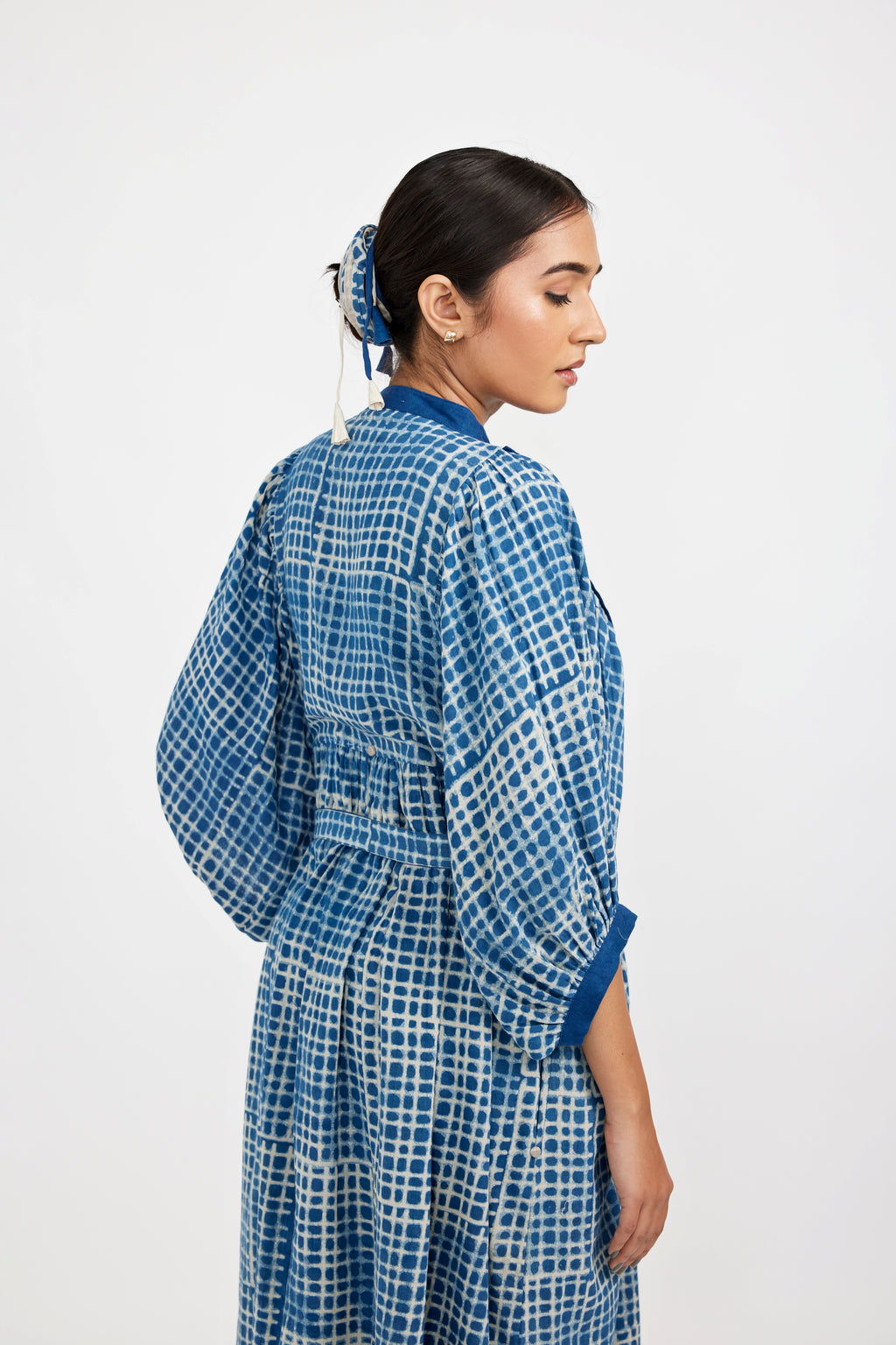 Indigo Knot Dress
