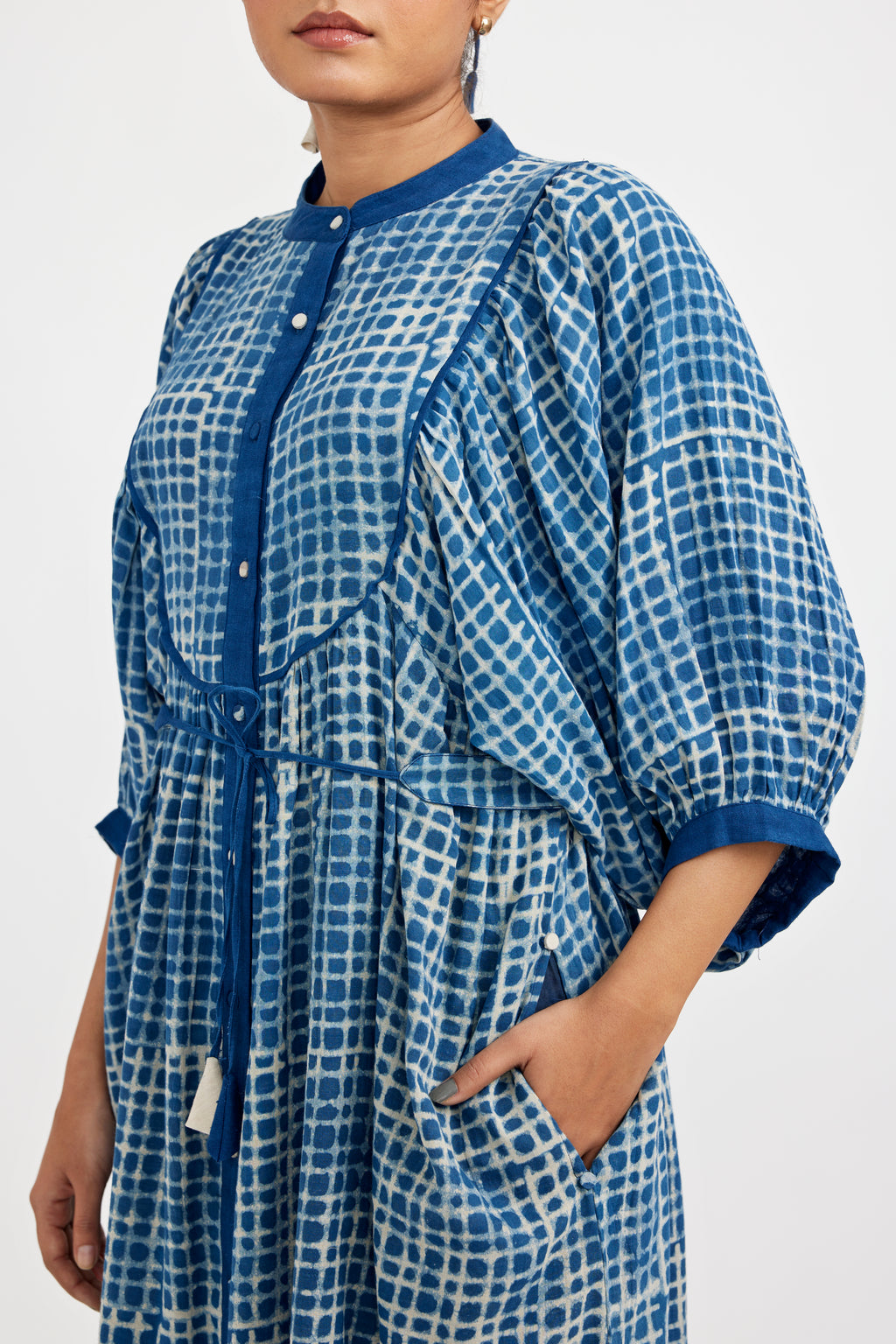 Indigo Knot Dress