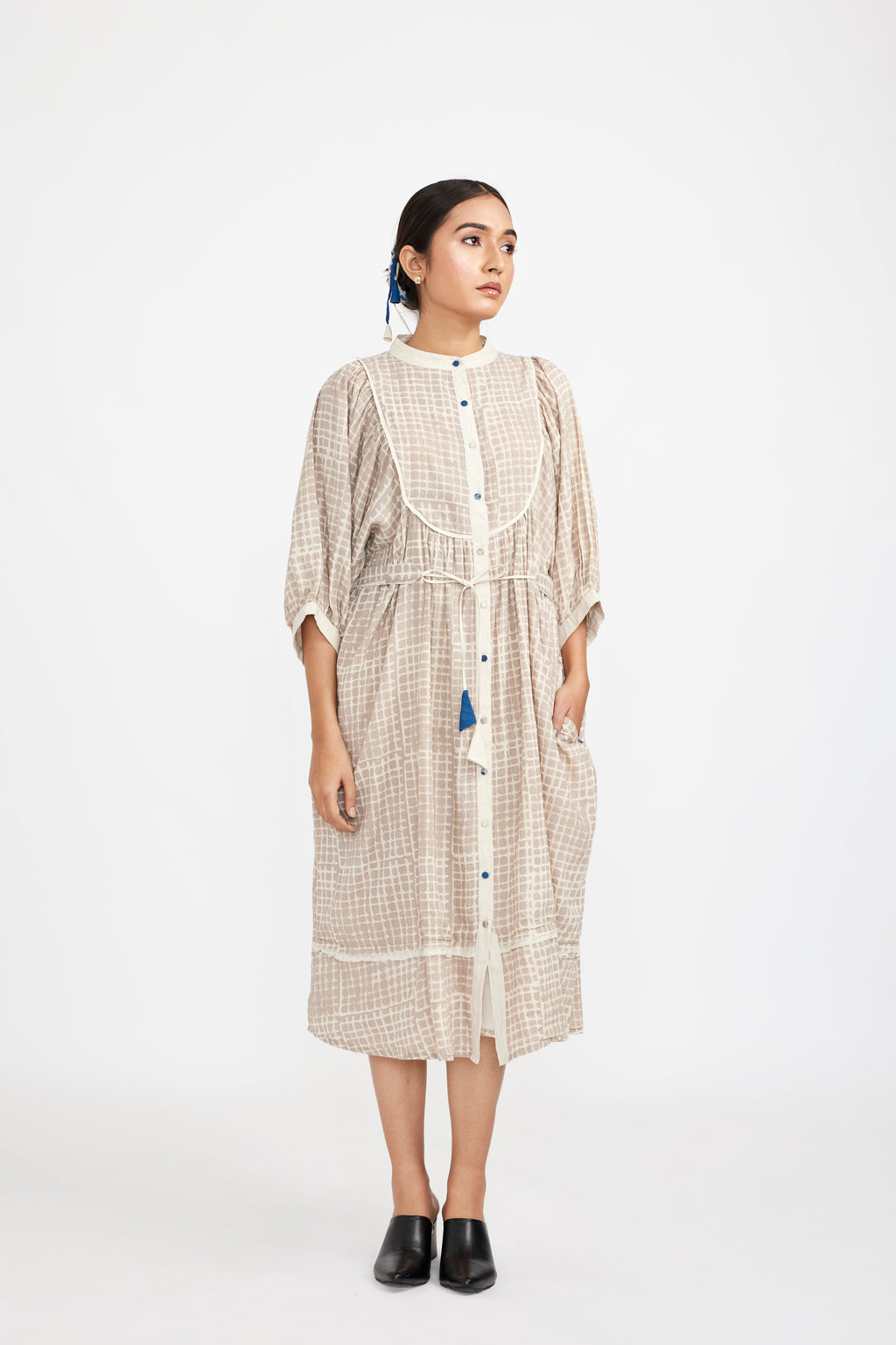 Mandarin Midi Dress