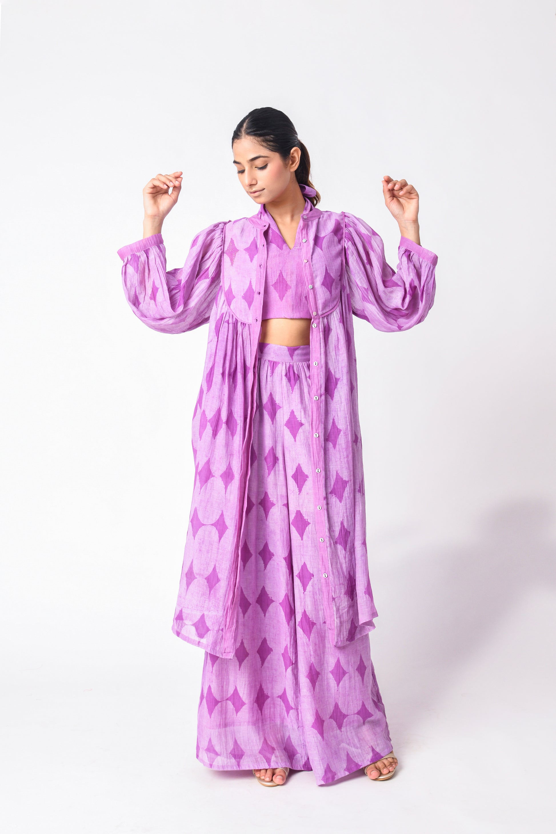 GODDESS PLUM CO-ORD
