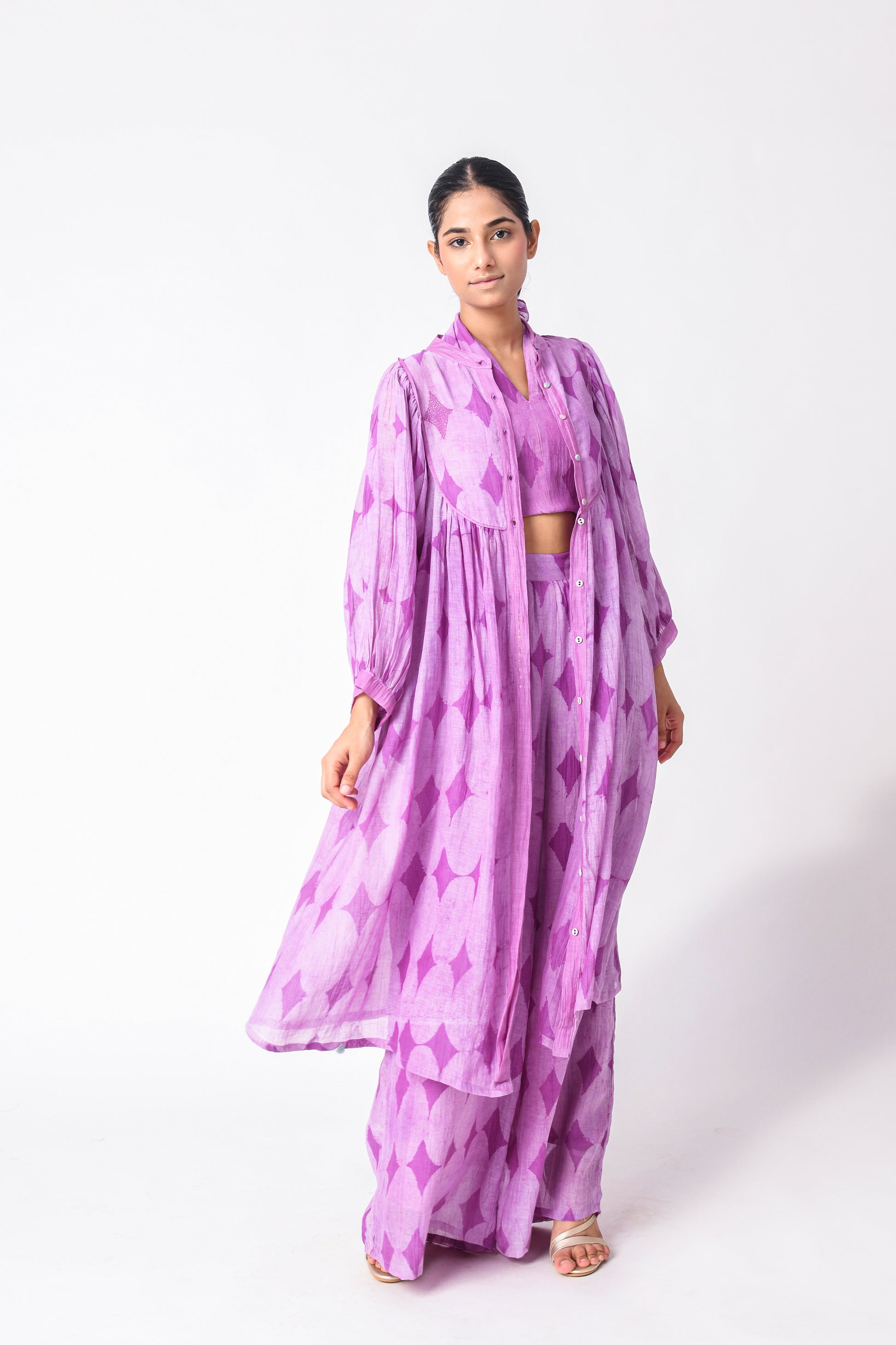 GODDESS PLUM CO-ORD