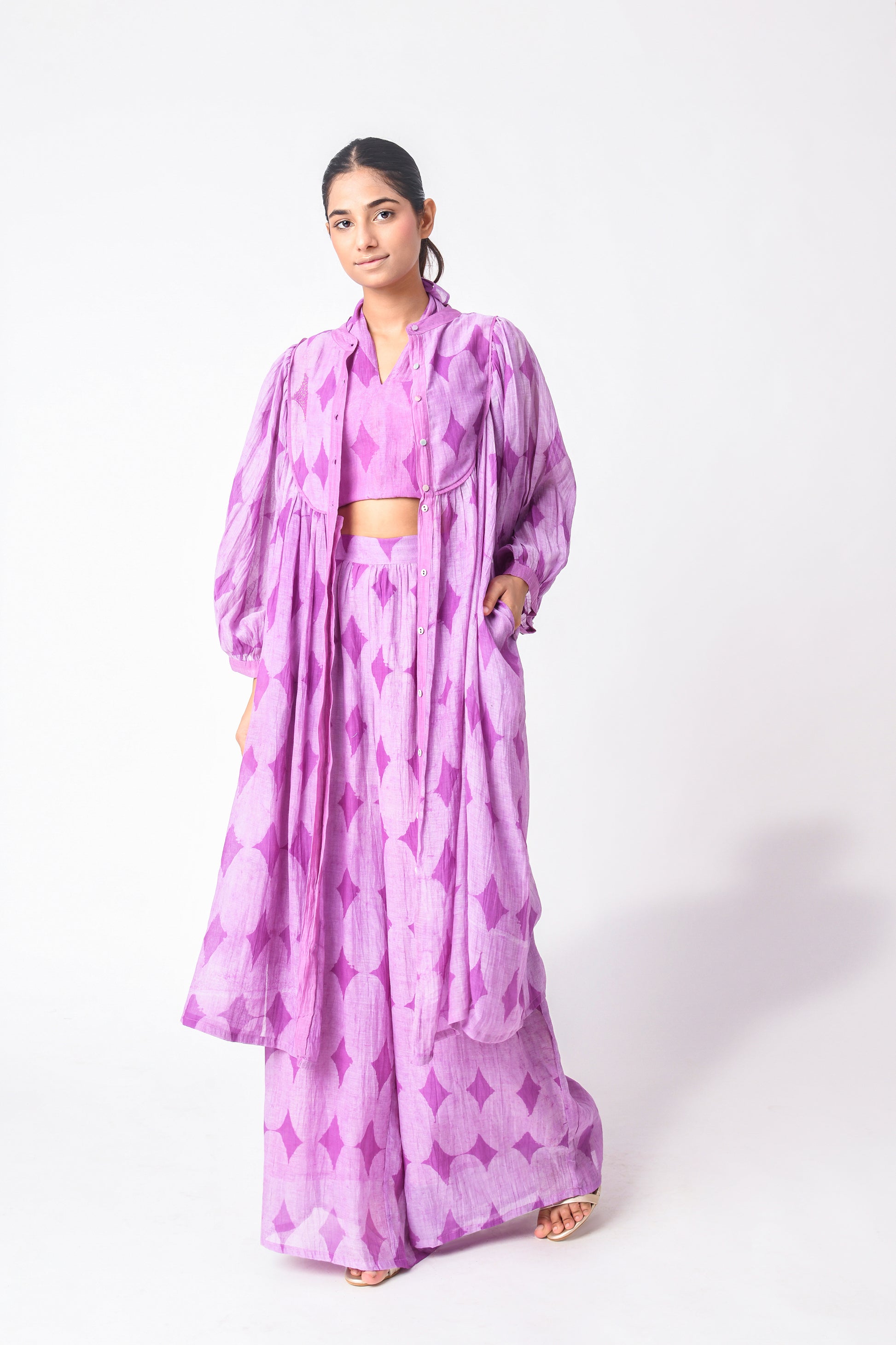 GODDESS PLUM CO-ORD