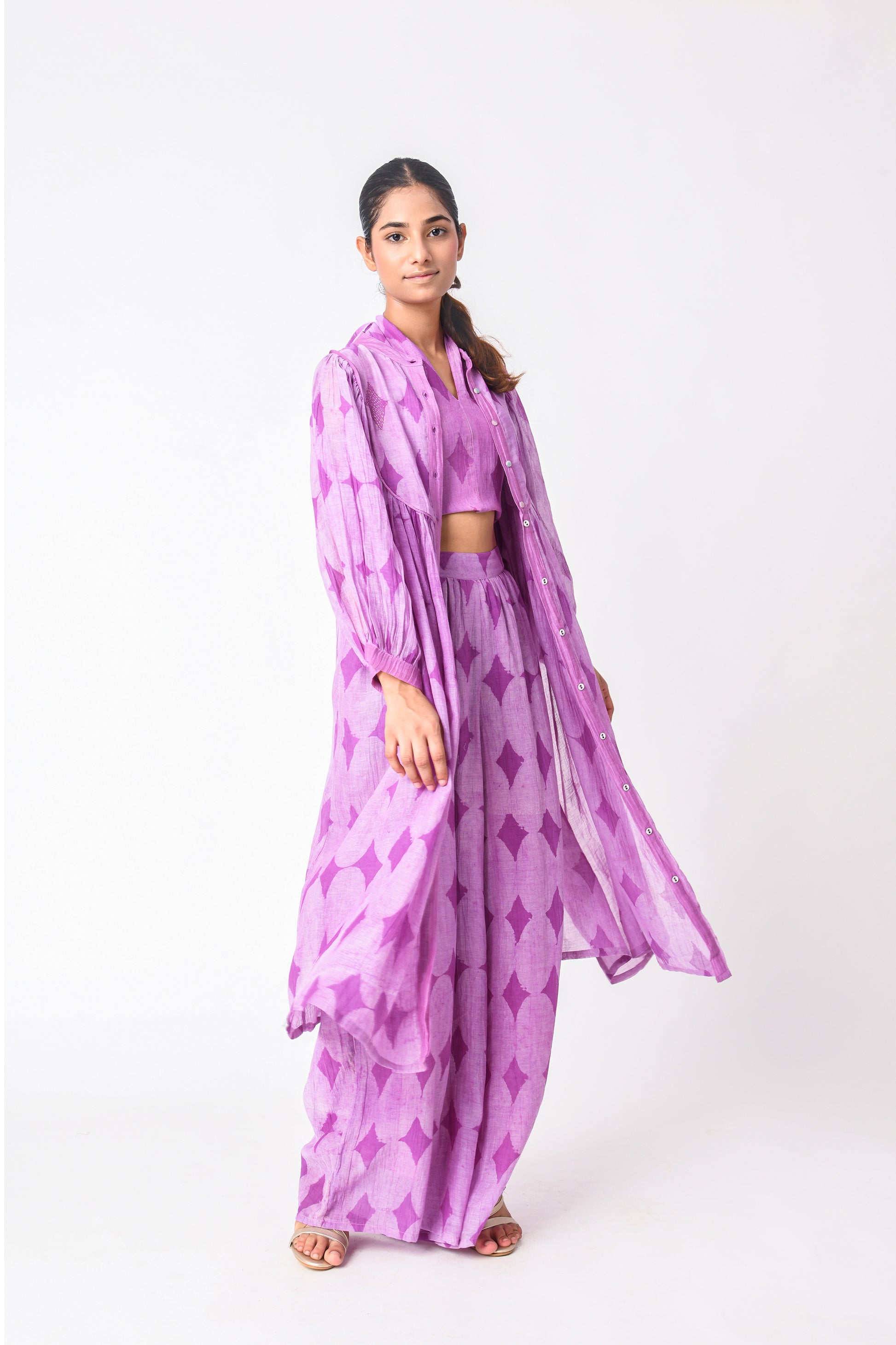GODDESS PLUM CO-ORD