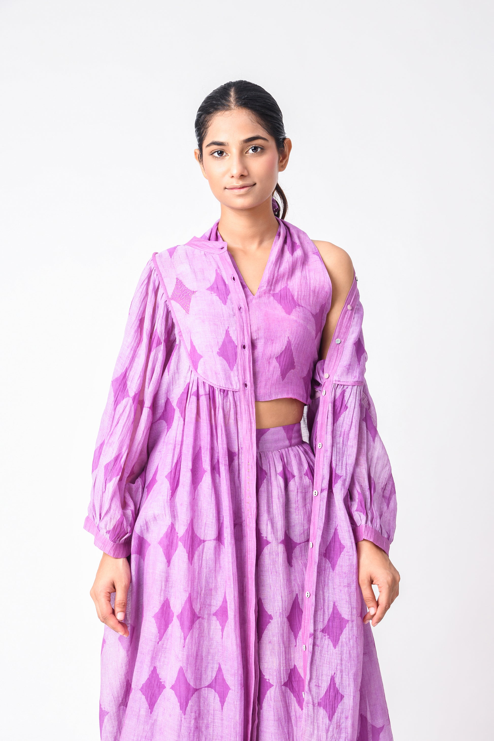 GODDESS PLUM CO-ORD