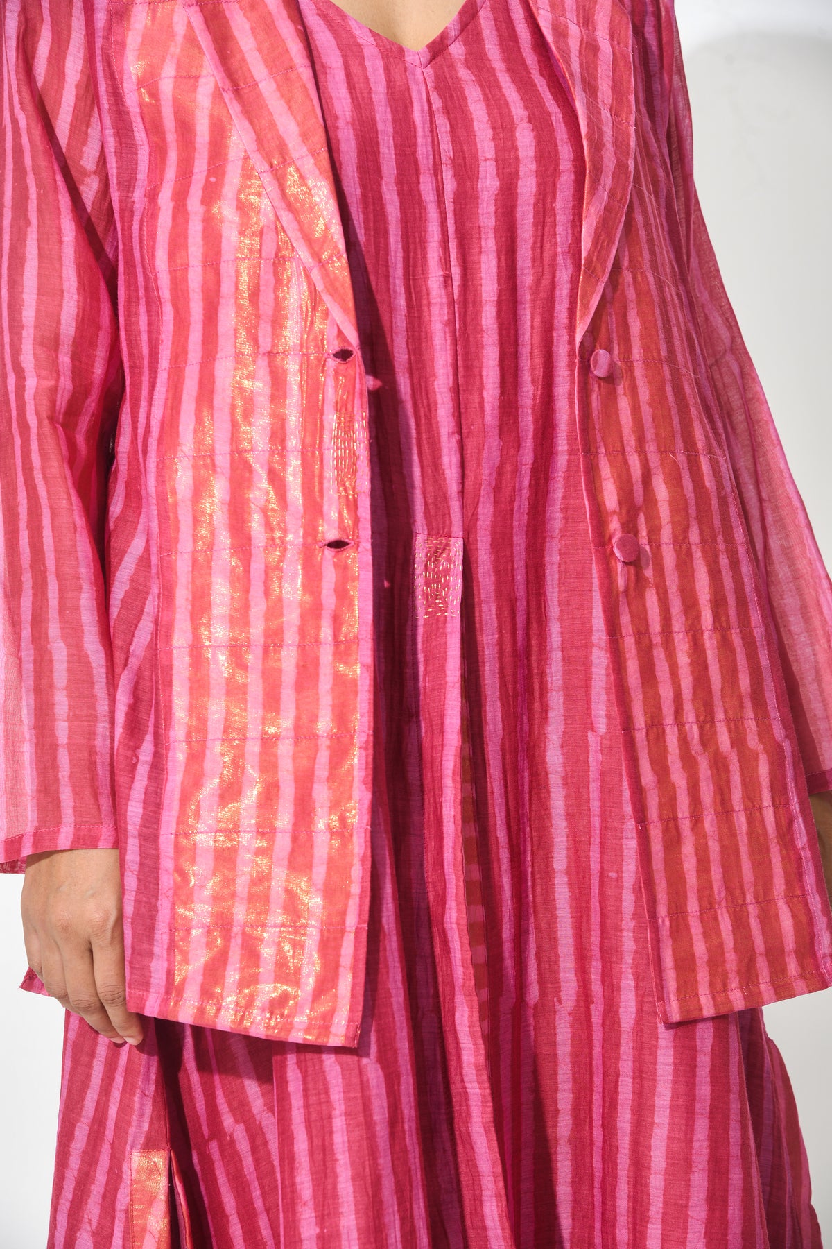 ROSE SHEER BLAZER CO-ORD