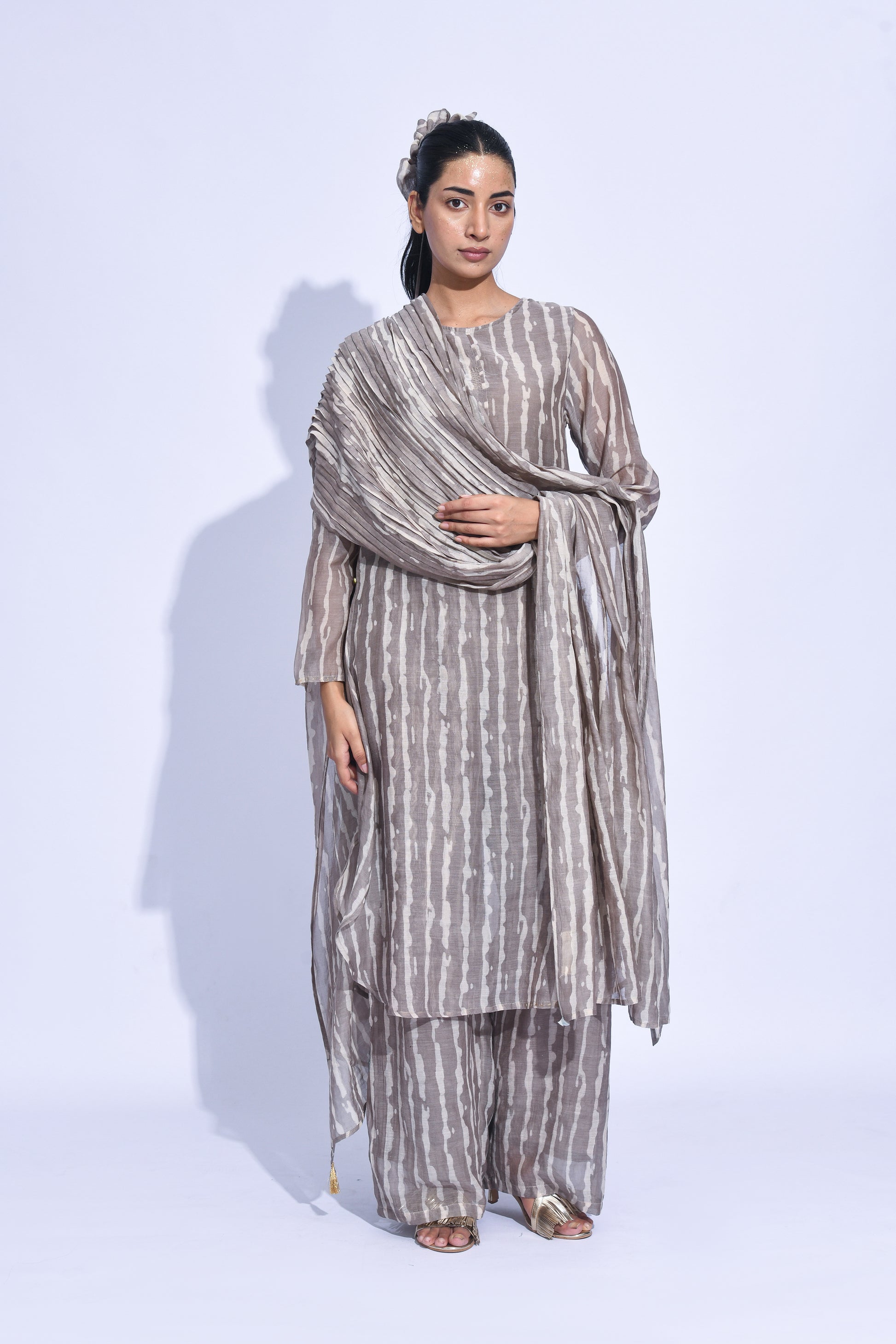 Grey shima suit set