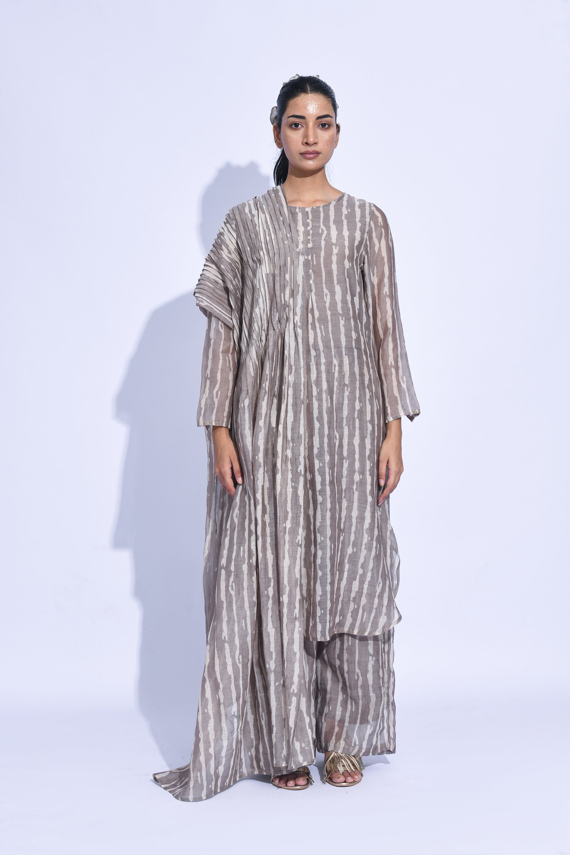 Grey shima suit set