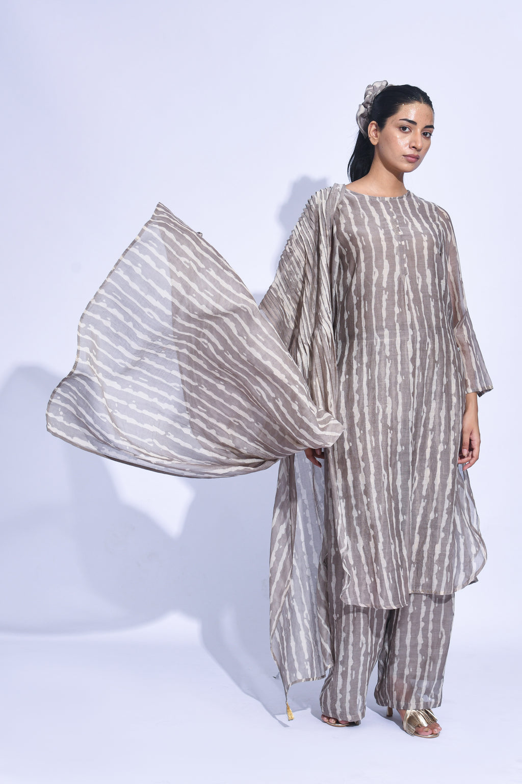 Grey shima suit set