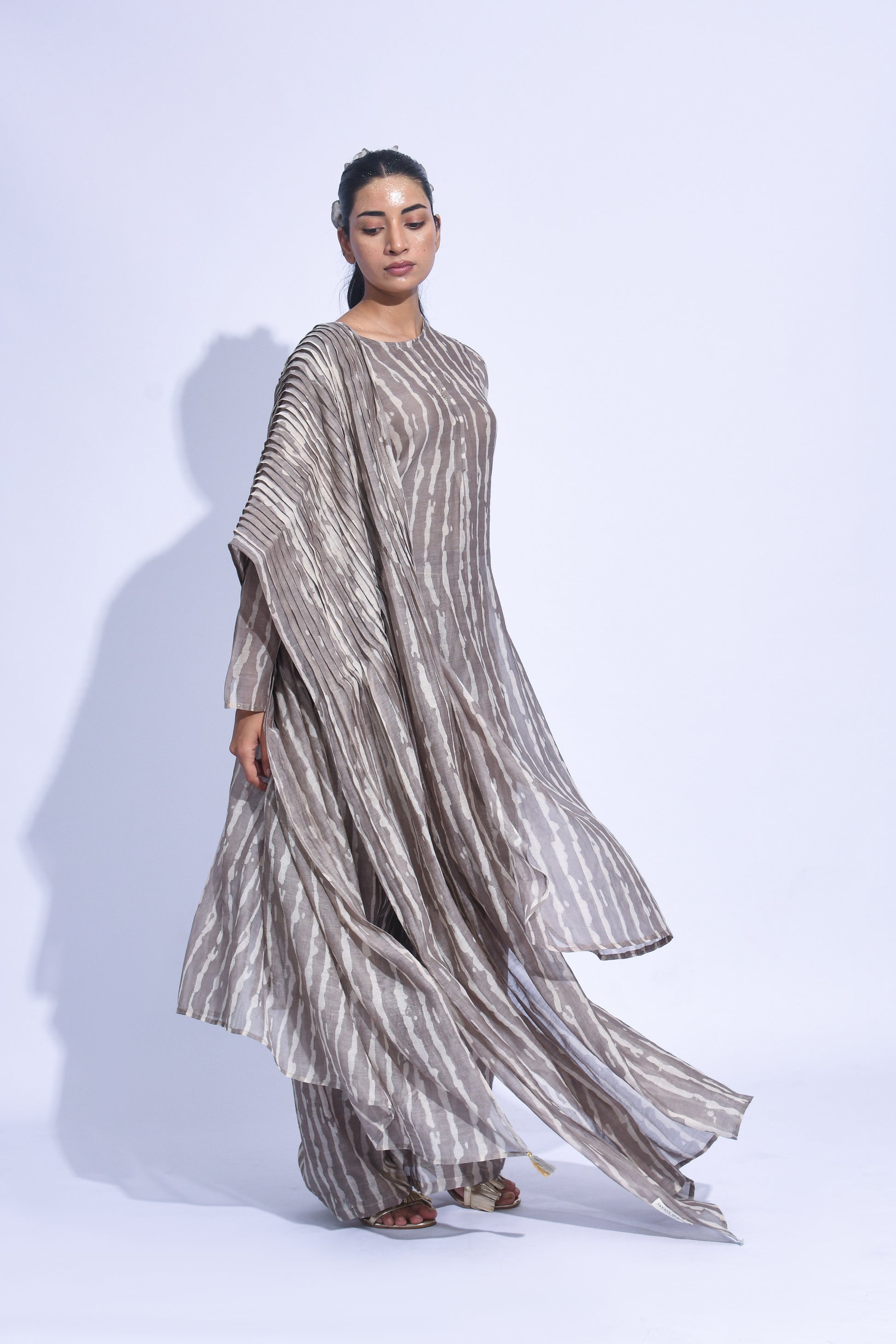 Grey shima suit set