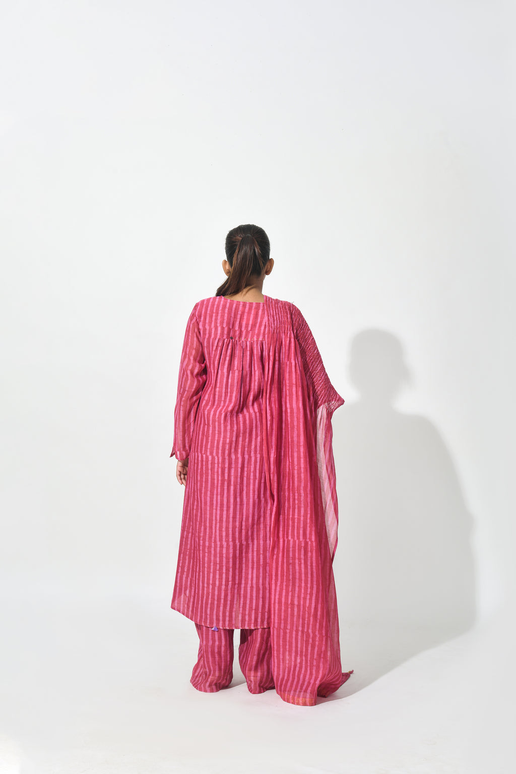 ROSE KURTA SET WITH DUPATTA