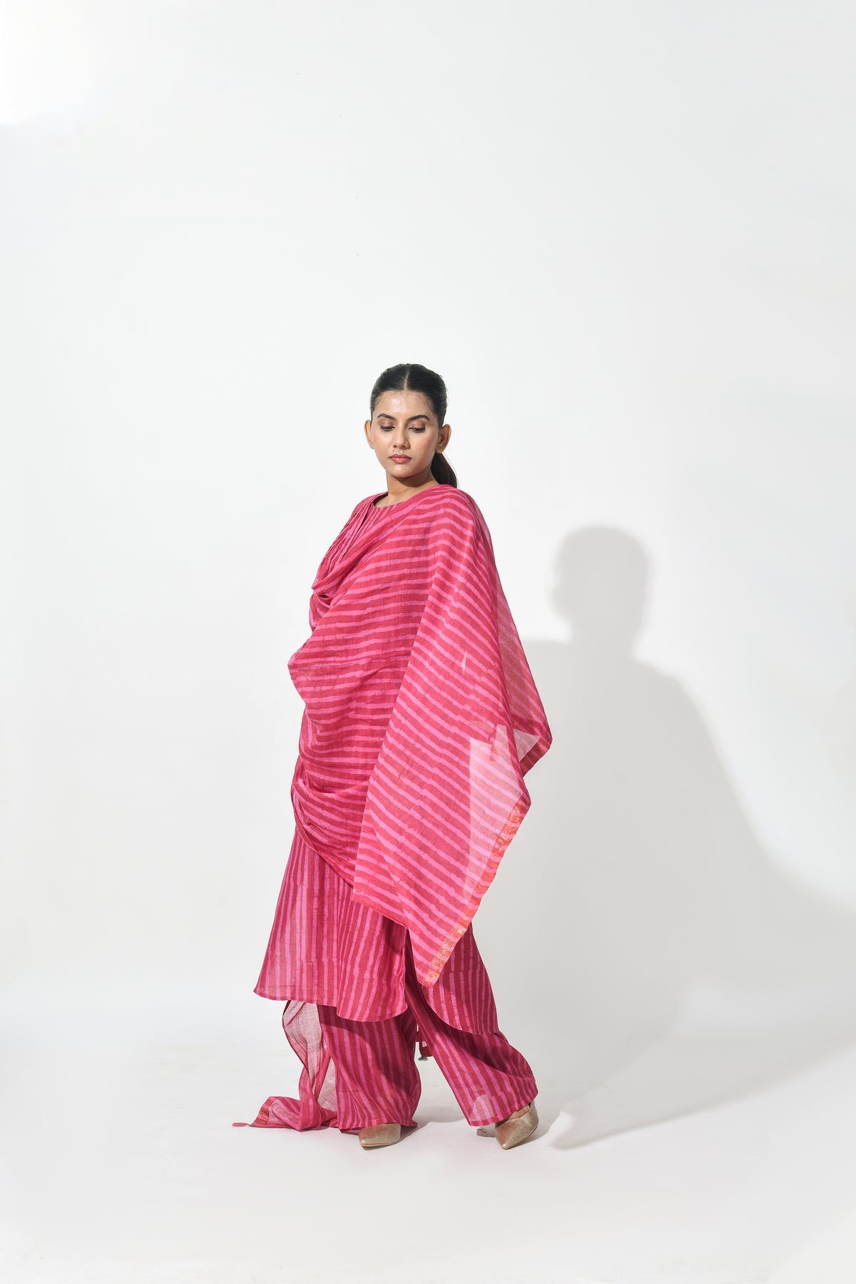 ROSE KURTA SET WITH DUPATTA