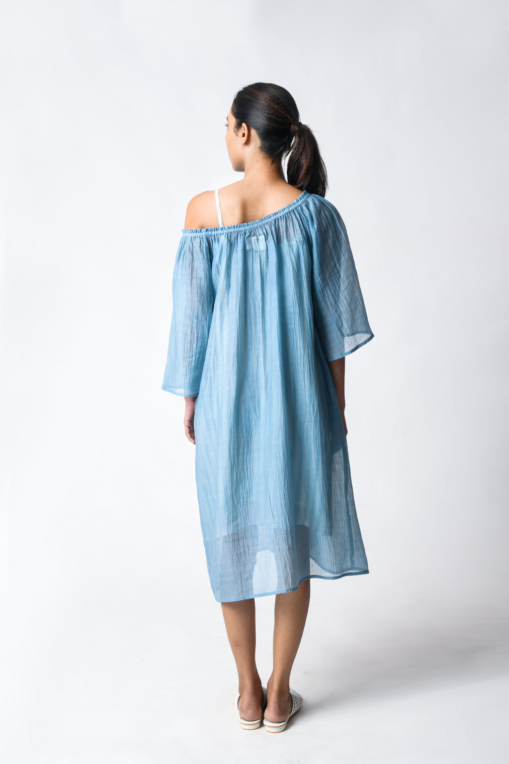 SKY OFF-SHOULDER DRESS