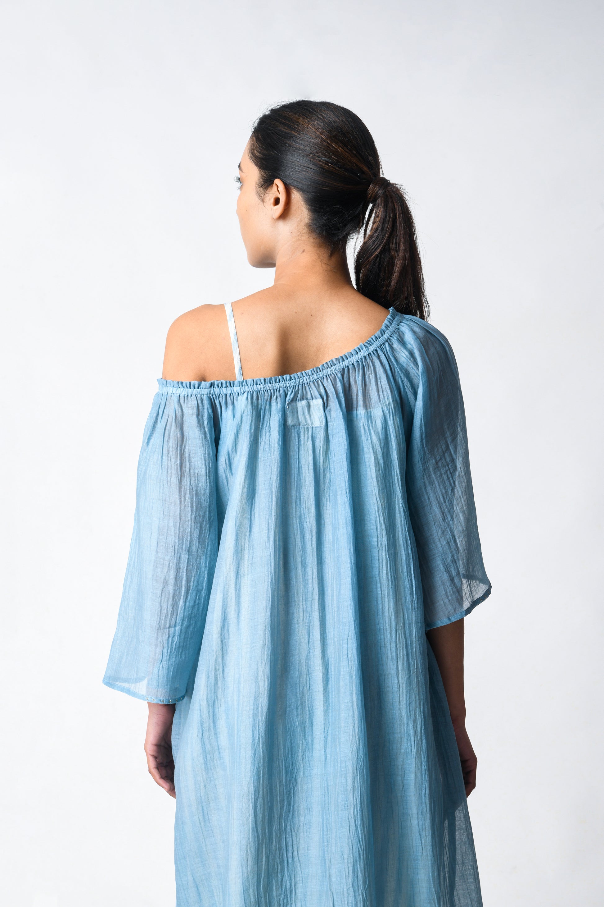 SKY OFF-SHOULDER DRESS