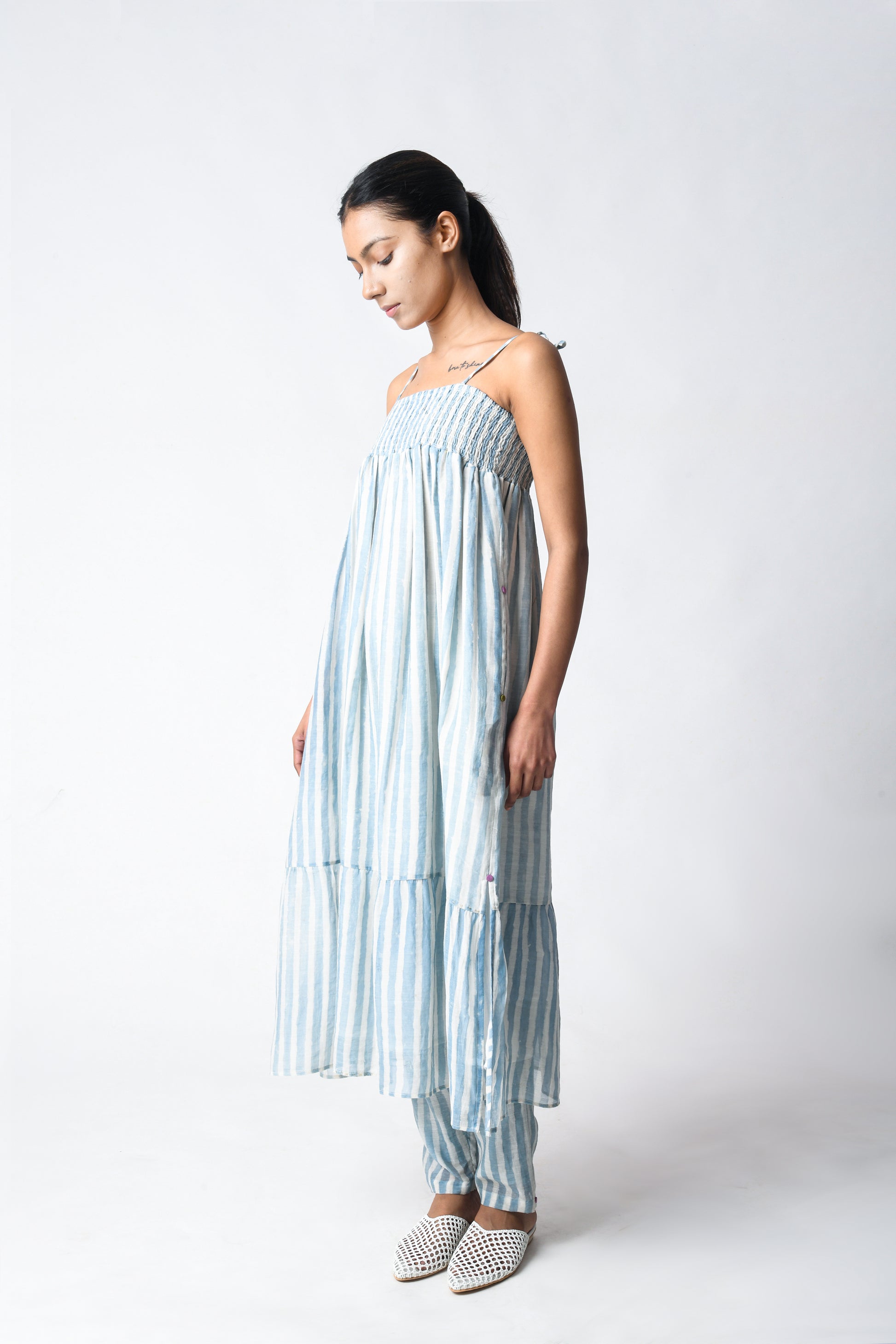 STRAPPY SKY  CO-ORD SET