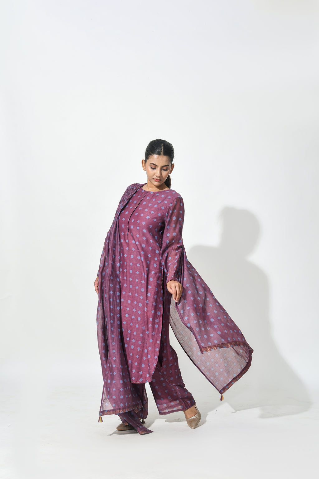 VINO KURTA SET WITH DUPATTA