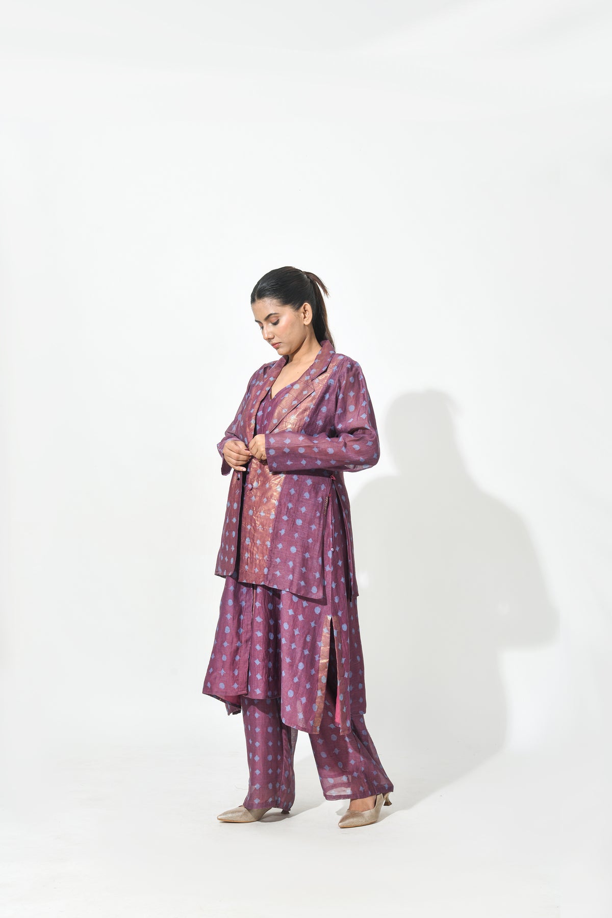 VINO SHEER BLAZER CO-ORD
