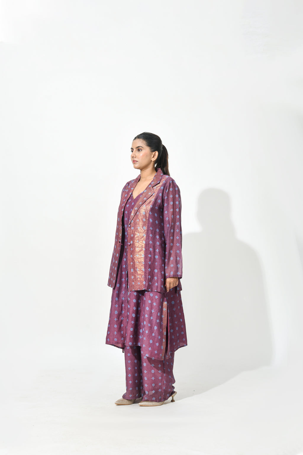 VINO SHEER BLAZER CO-ORD