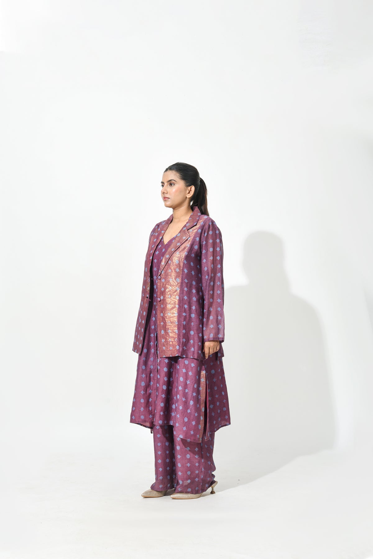 VINO SHEER BLAZER CO-ORD