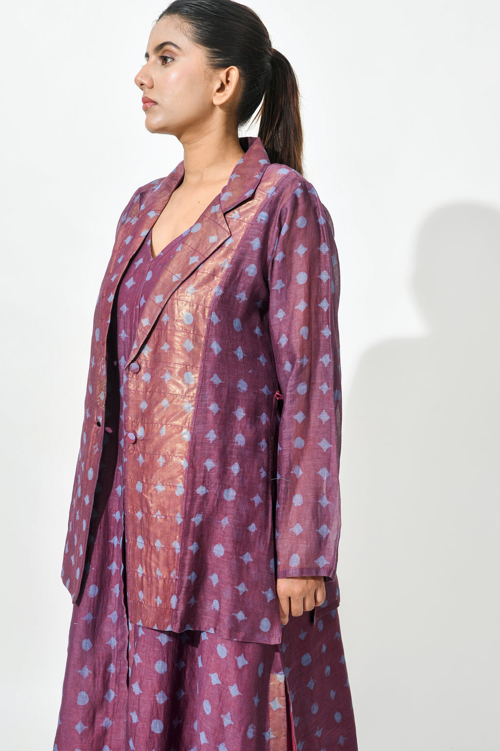 VINO SHEER BLAZER CO-ORD